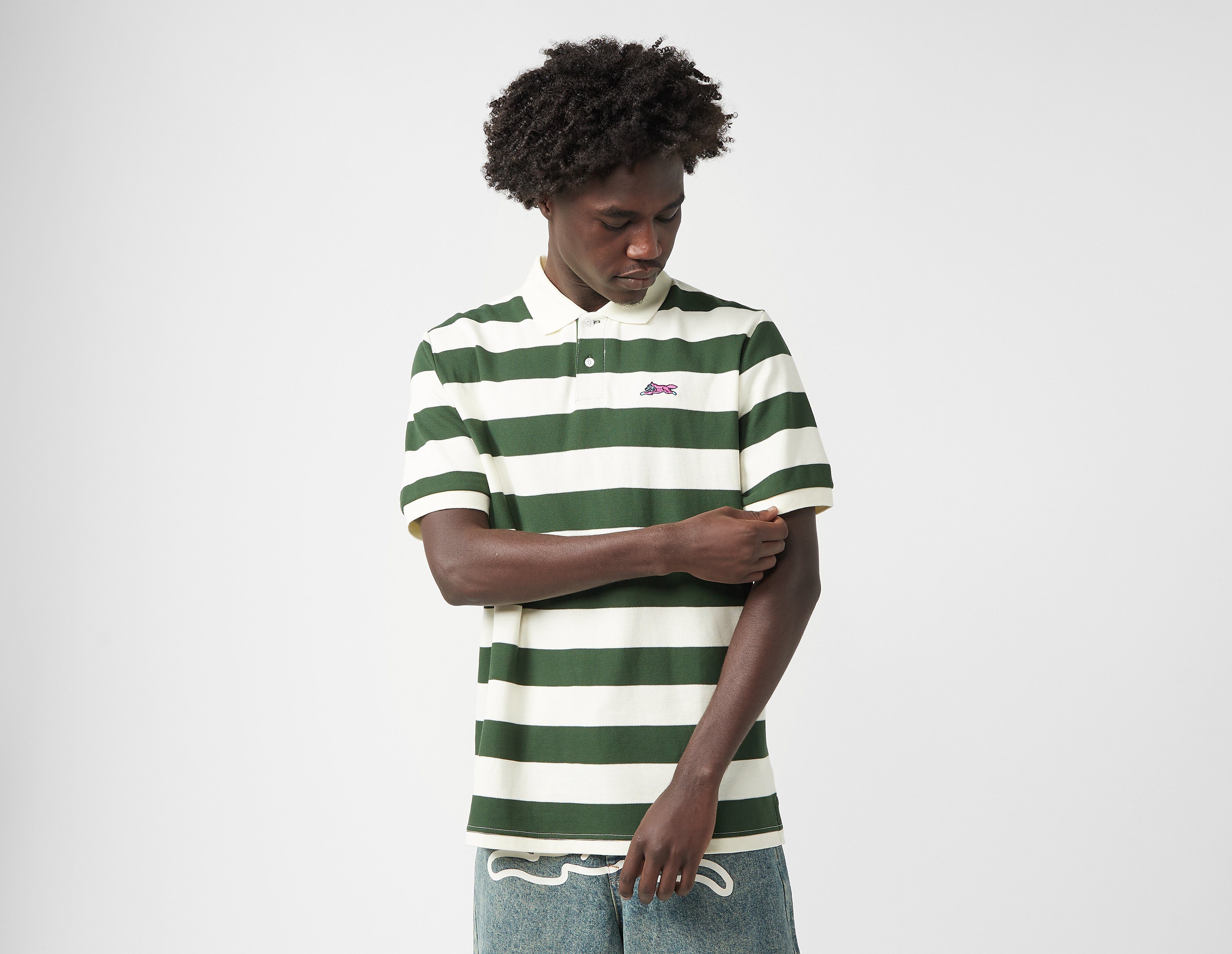 ICECREAM Running Dog Polo Shirt, Green