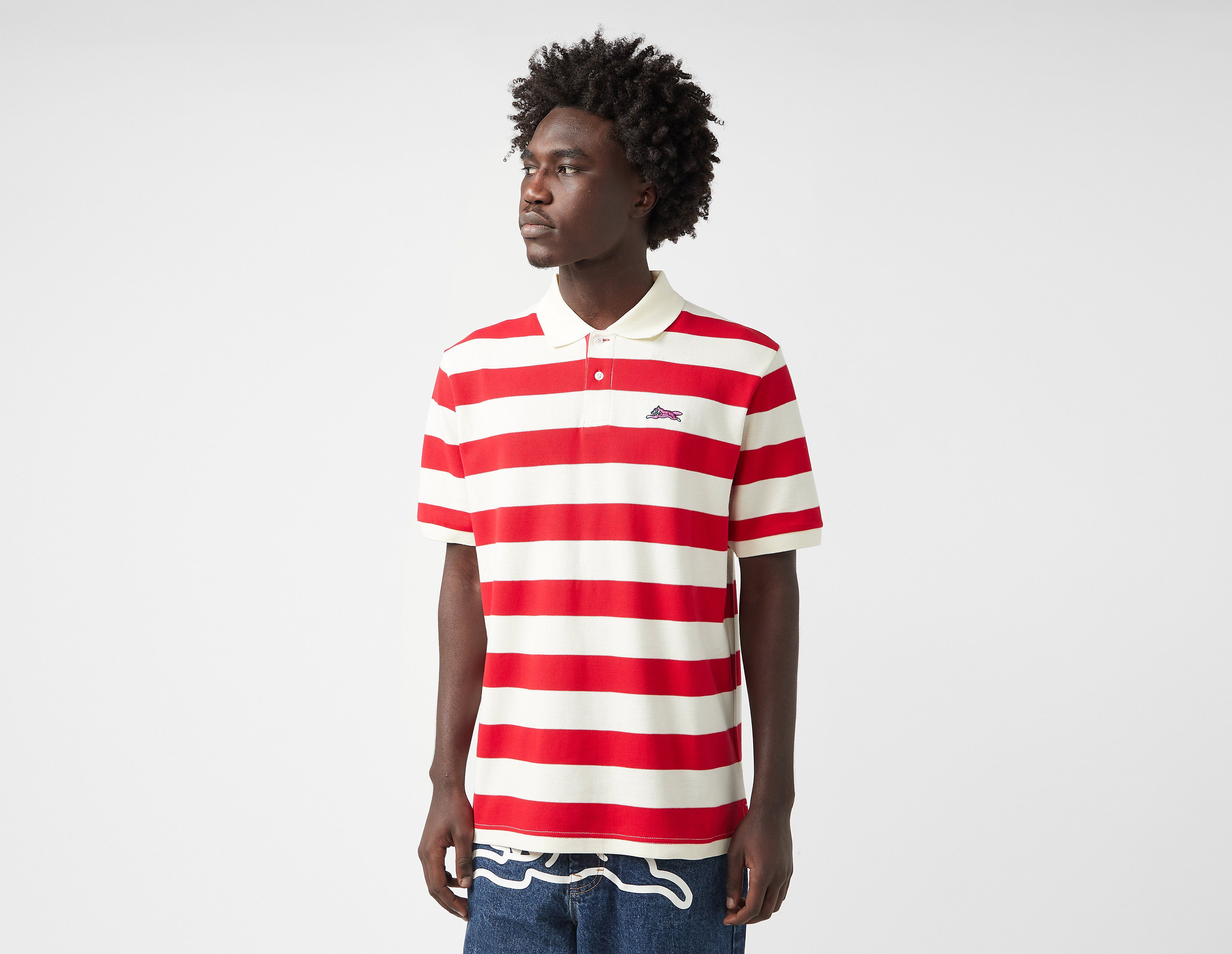 ICECREAM Running Dog Polo Shirt, Red