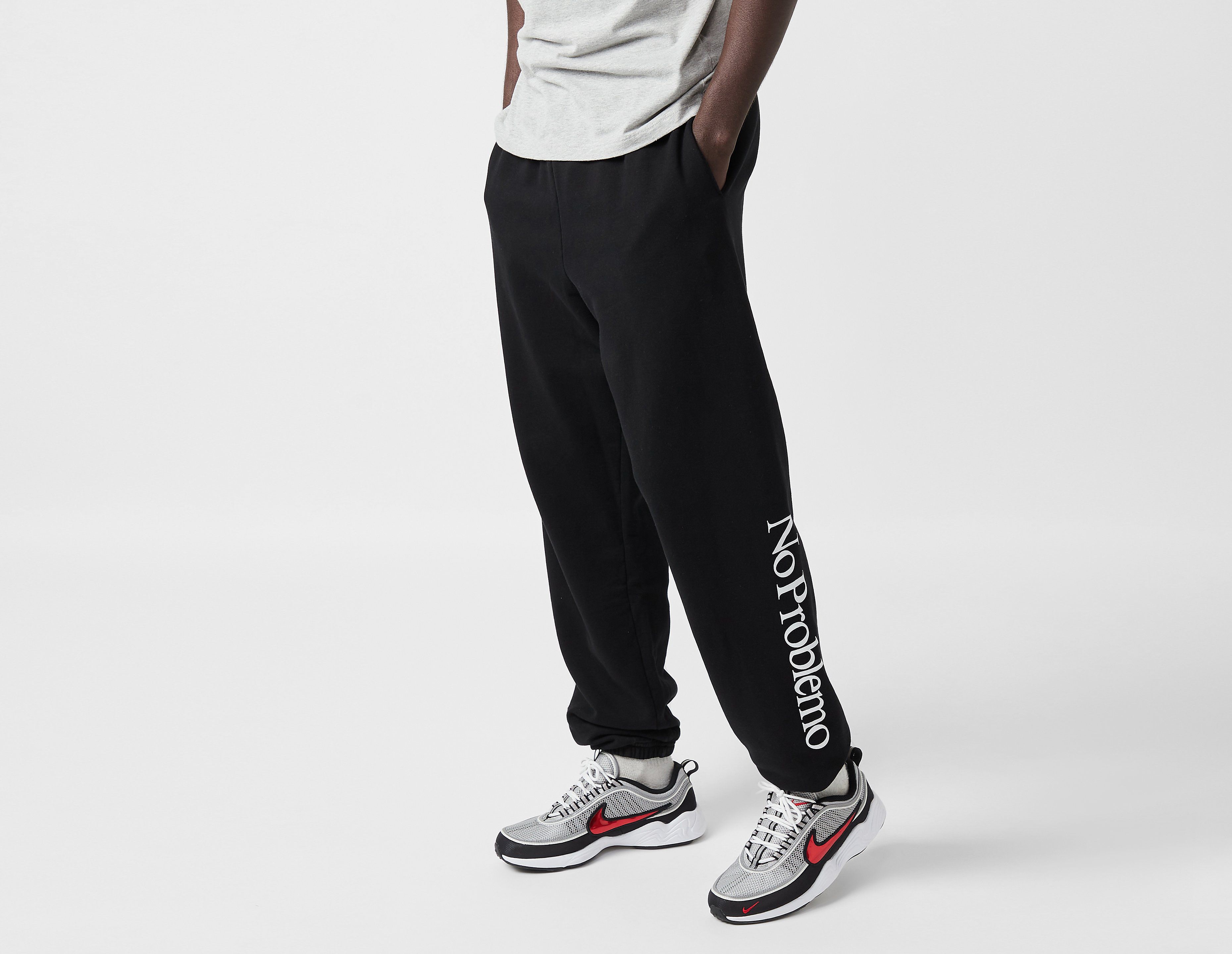 No Problemo Logo Joggers, Black