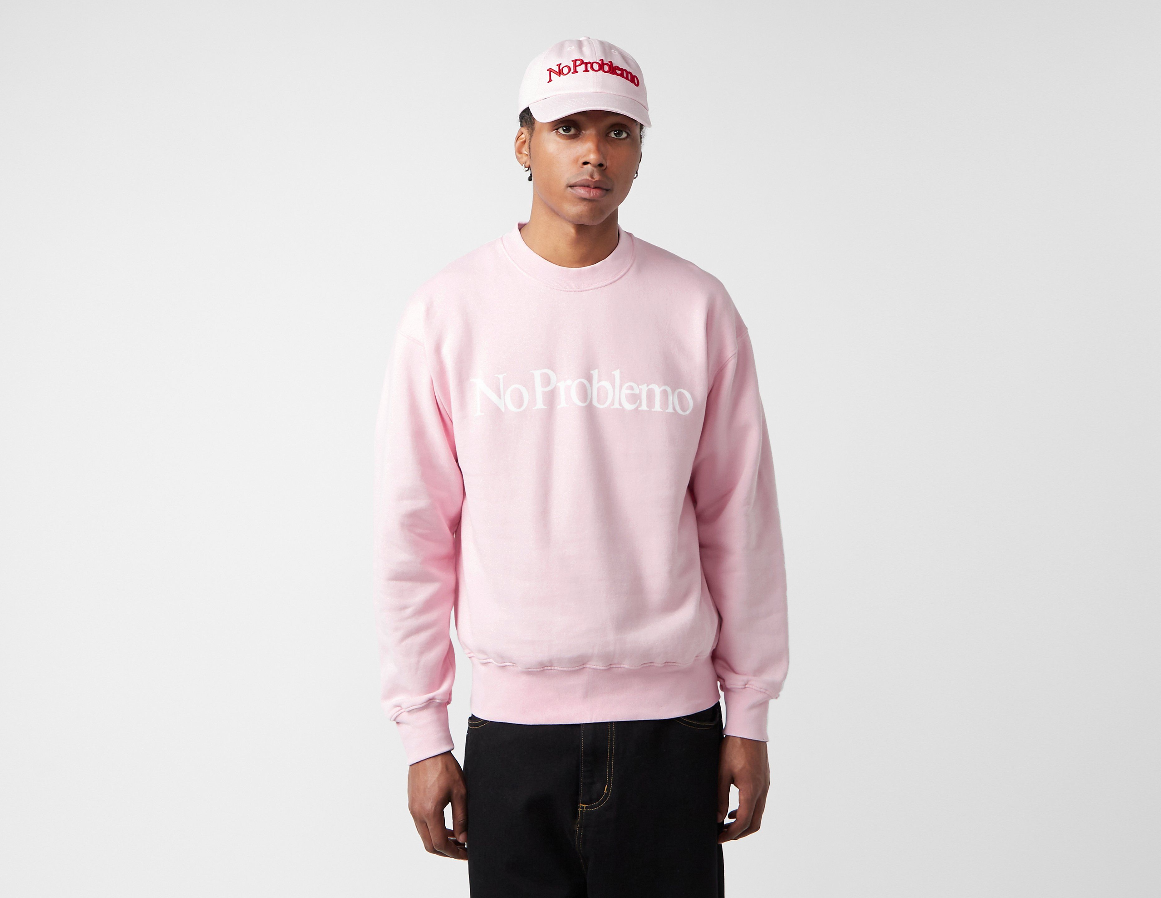 No Problemo Crew Neck Sweatshirt, Pink
