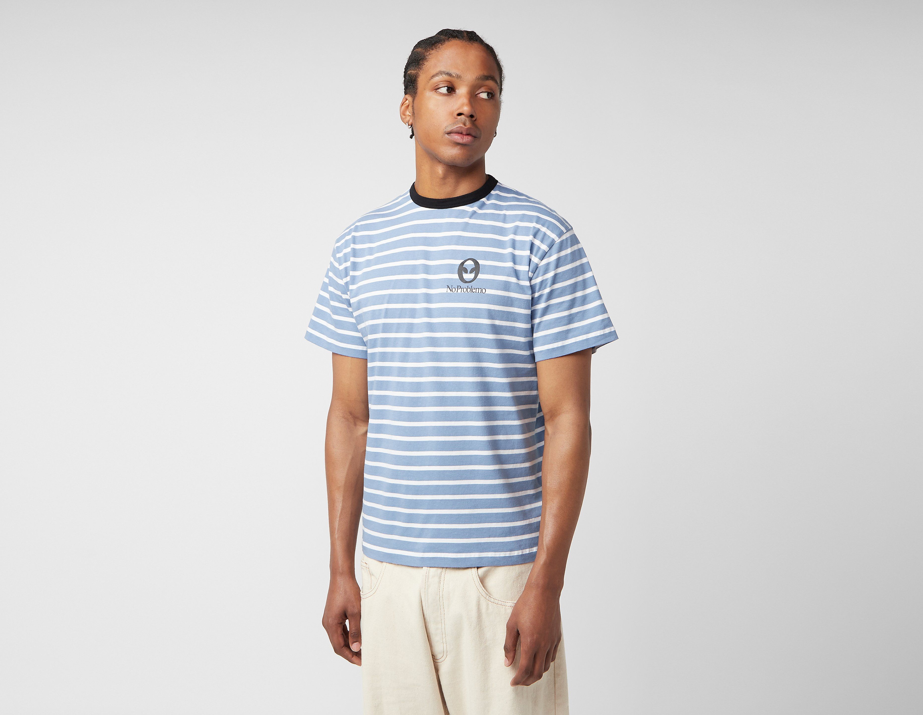 No Problemo Alien-O Breton T-Shirt, Blue