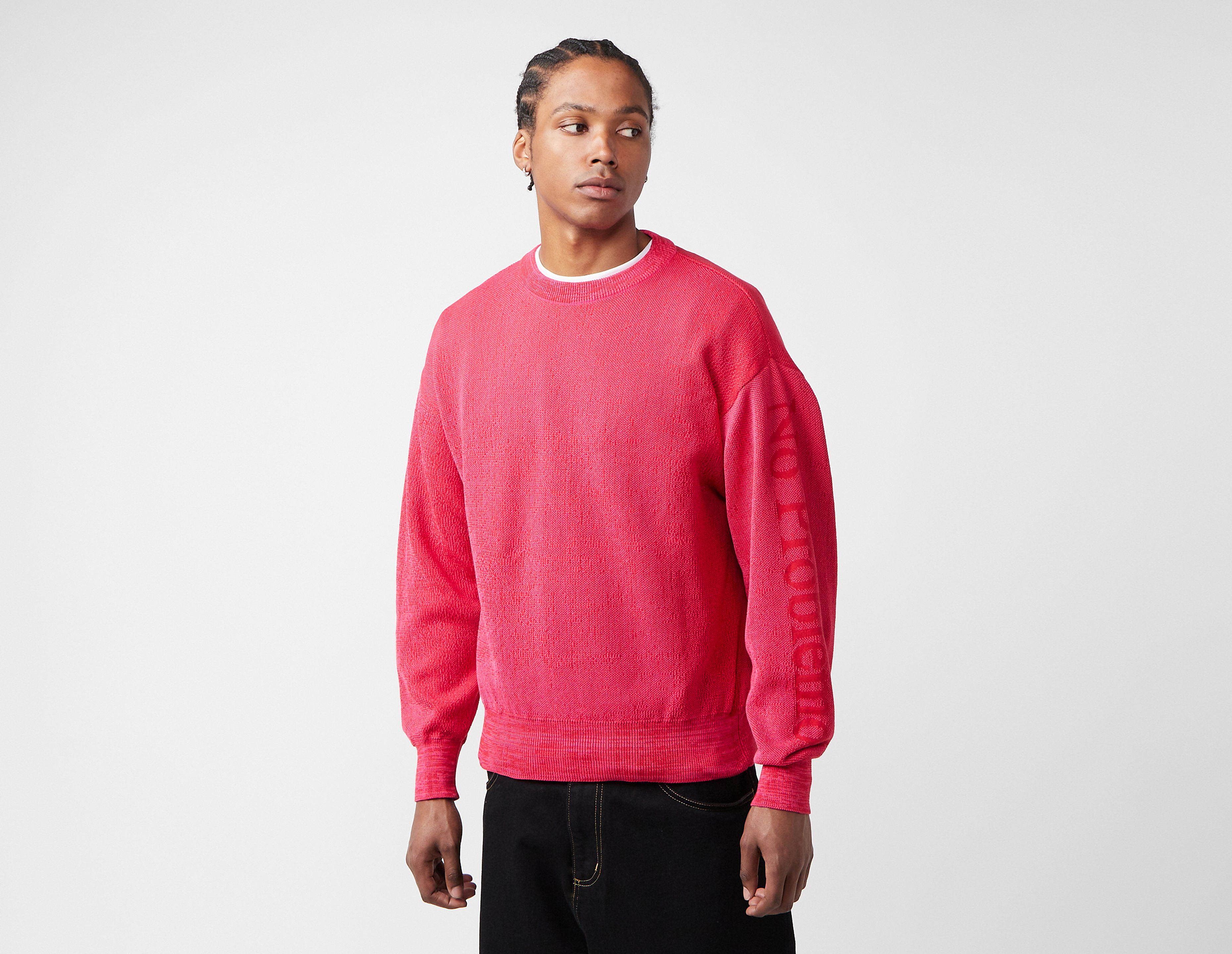 No Problemo Glitch Crew Neck Knit Jumper