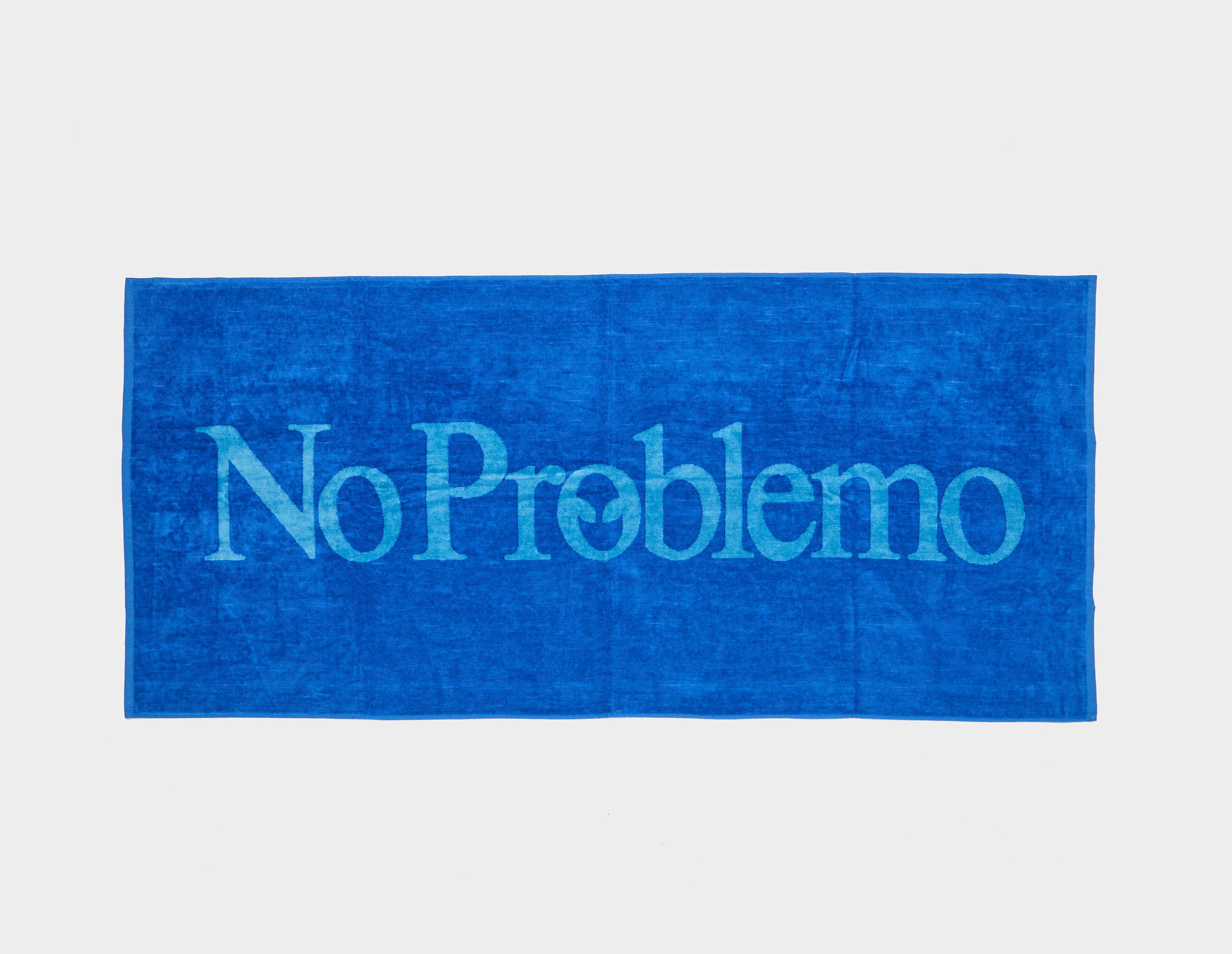 No Problemo Beach Towel, Blue
