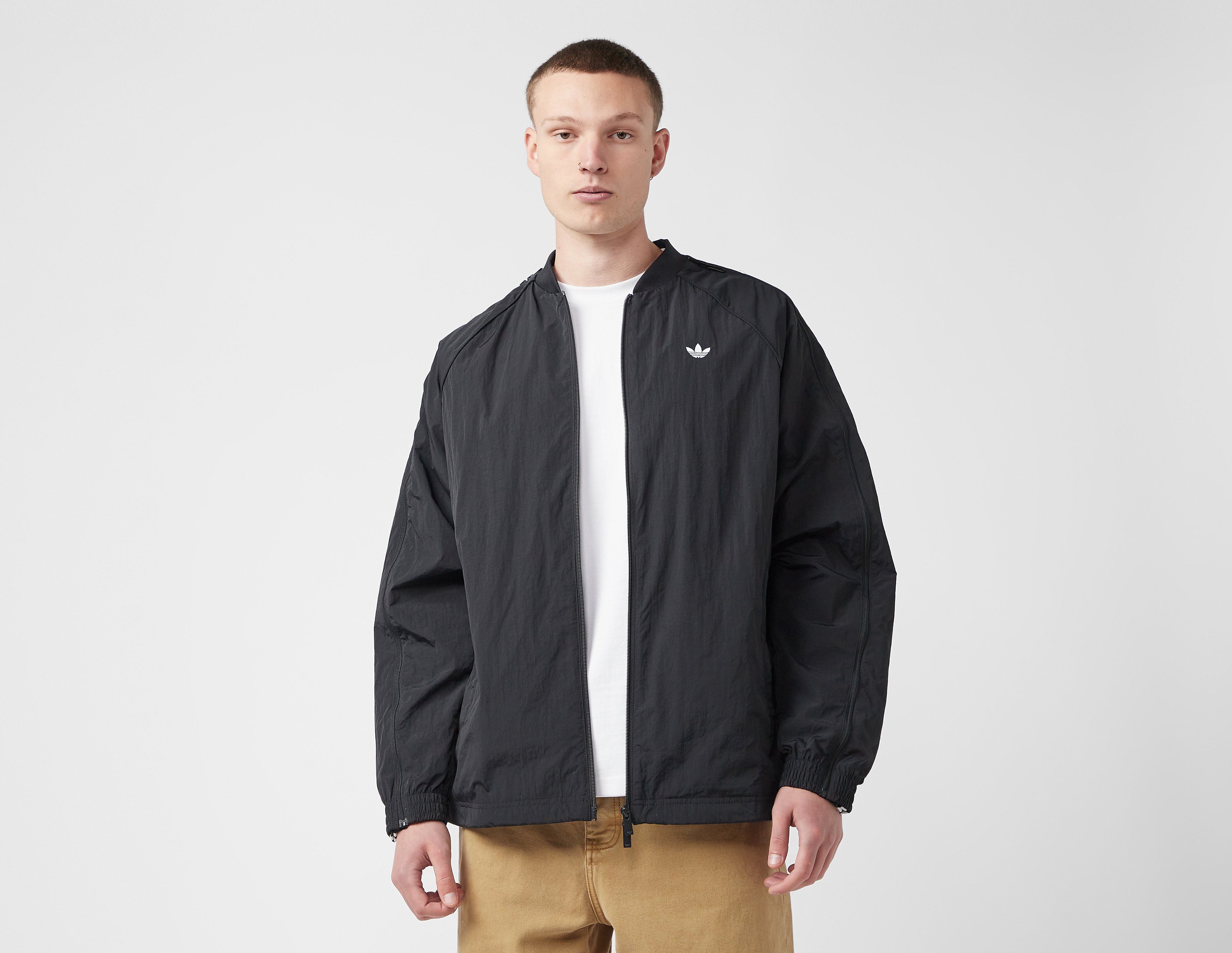 adidas Originals Adilenium Season 3 Oversized SST Track Top, Black