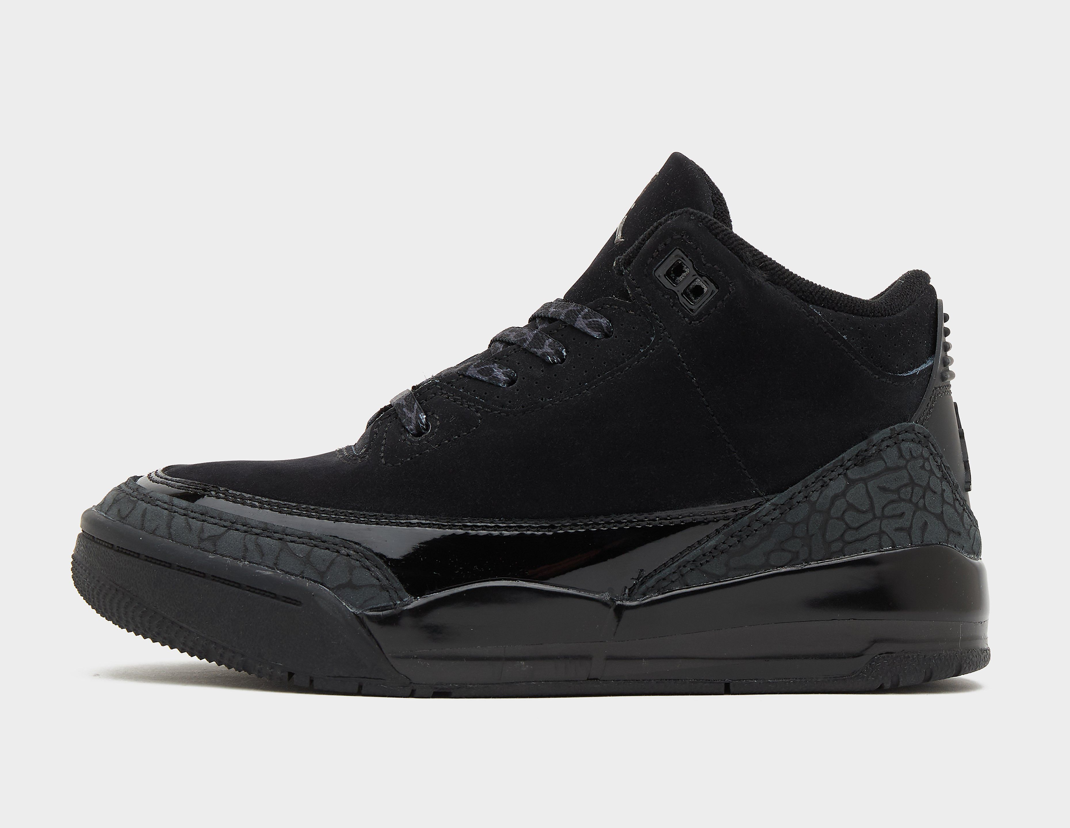 Jordan Air 3 Retro Children, negro