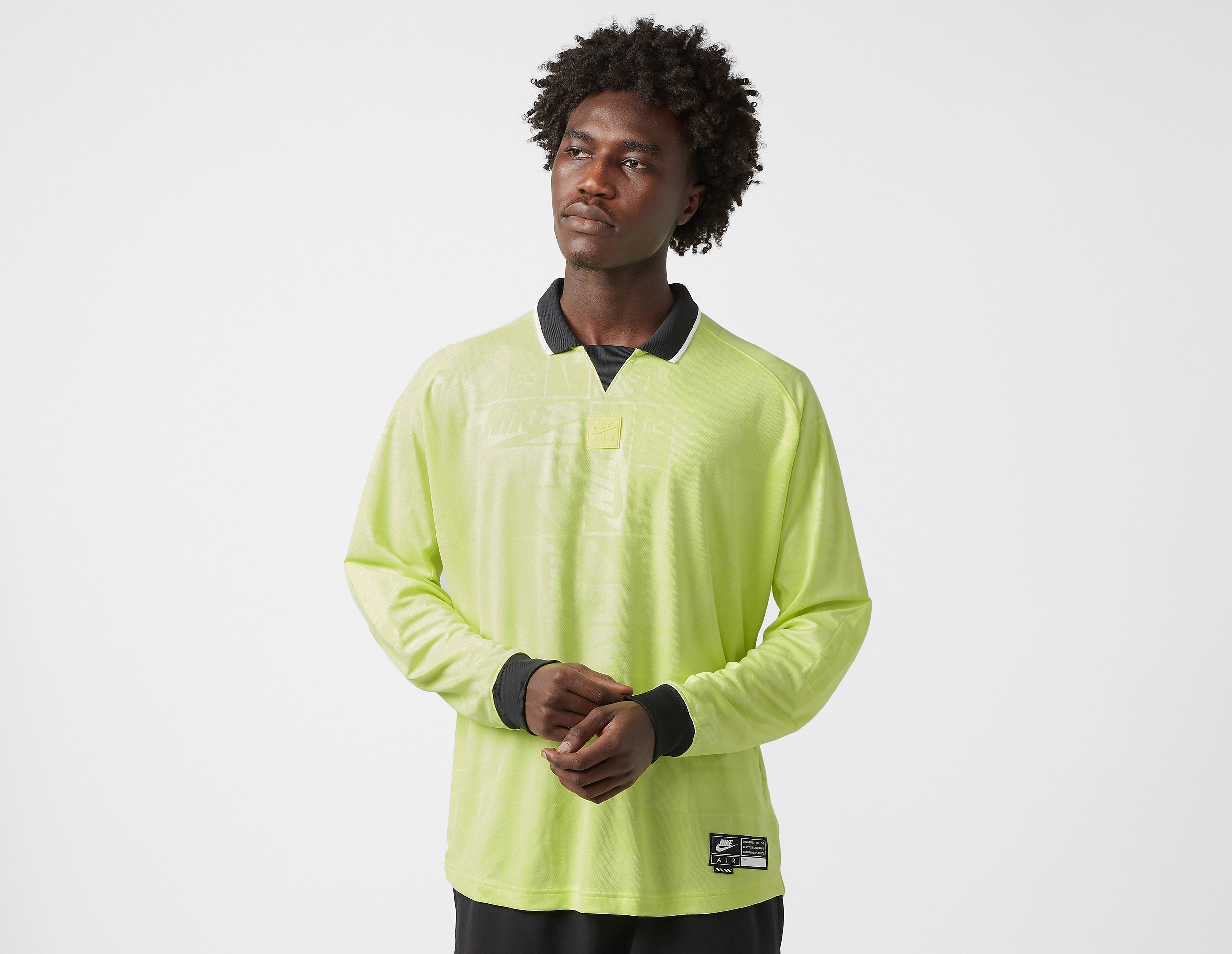 Nike Air Long-Sleeved Jersey, amarillo