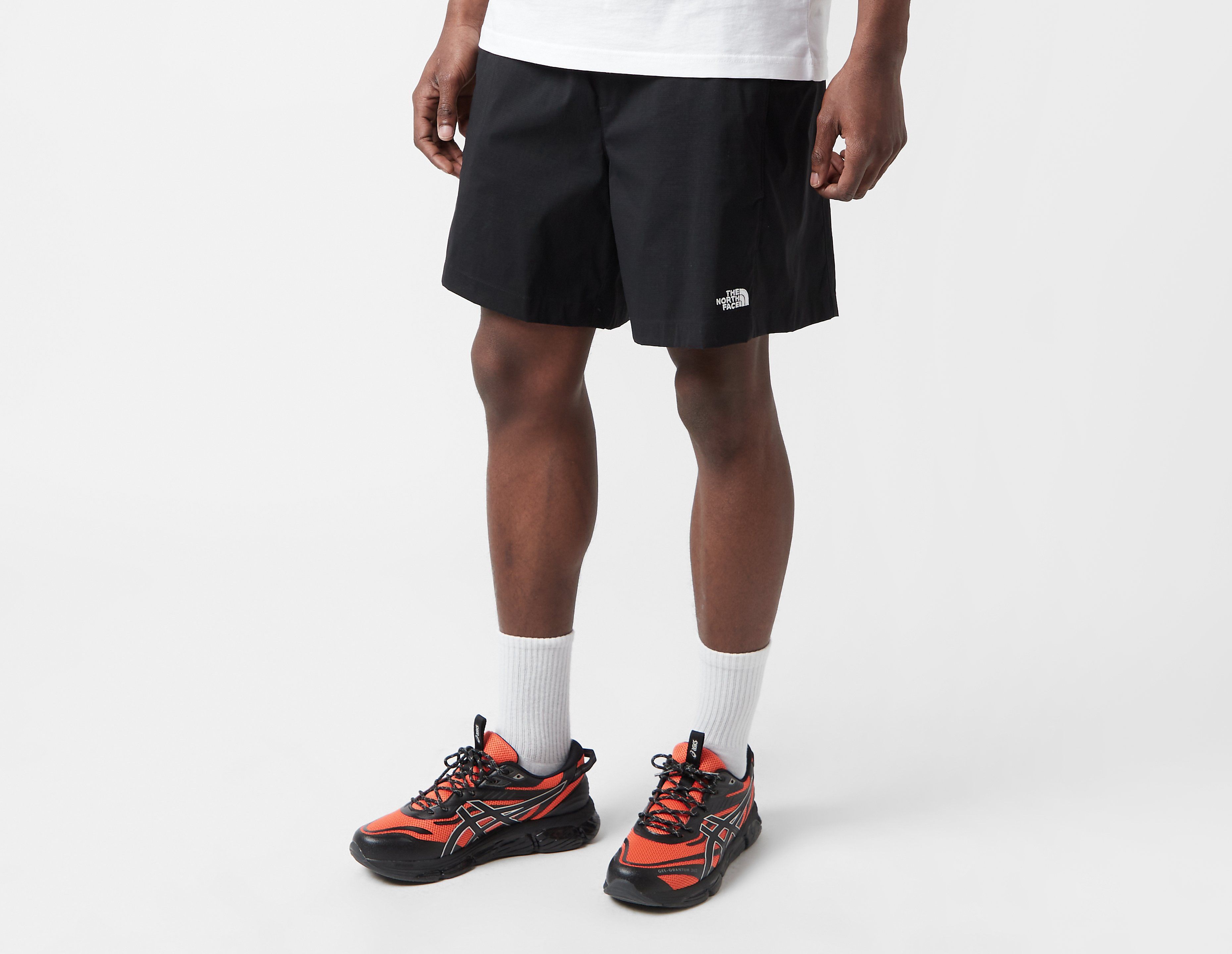 The North Face Class V Pathfinder Belted 7'' Shorts, Black