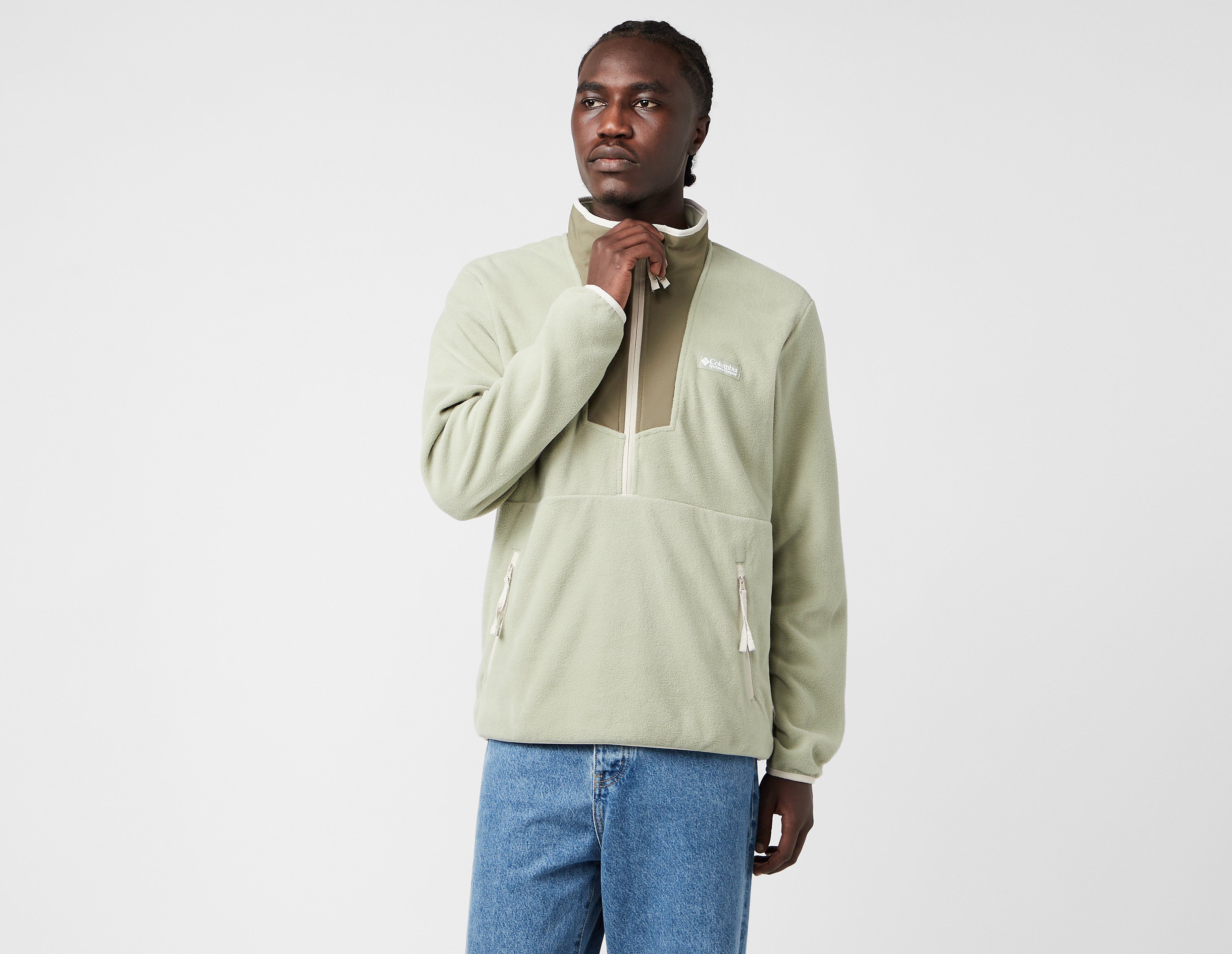 Columbia Sequioa Grove Half Zip Fleece, Green