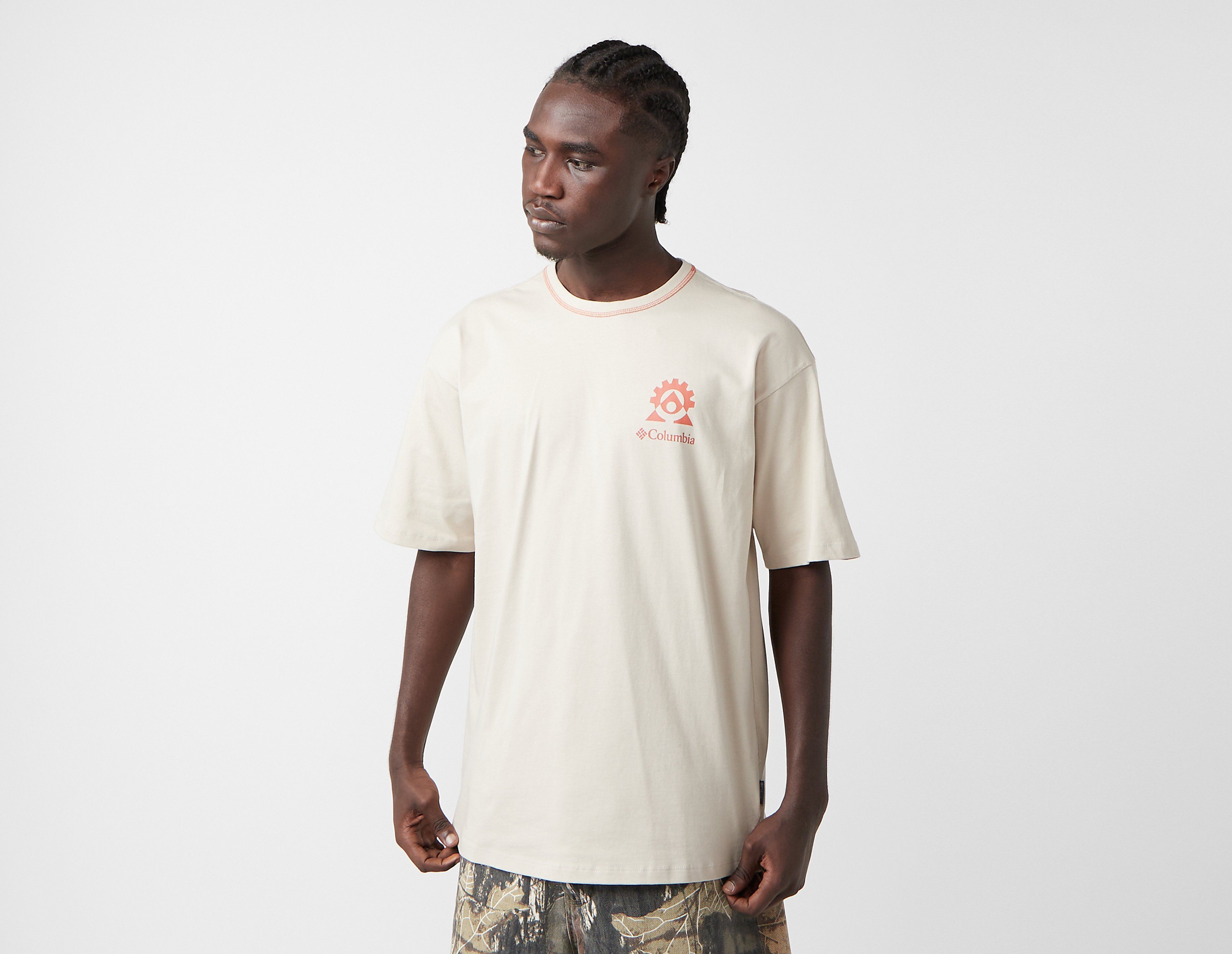 Columbia Landroamer Contrat T-Shirt, Ecru Tint