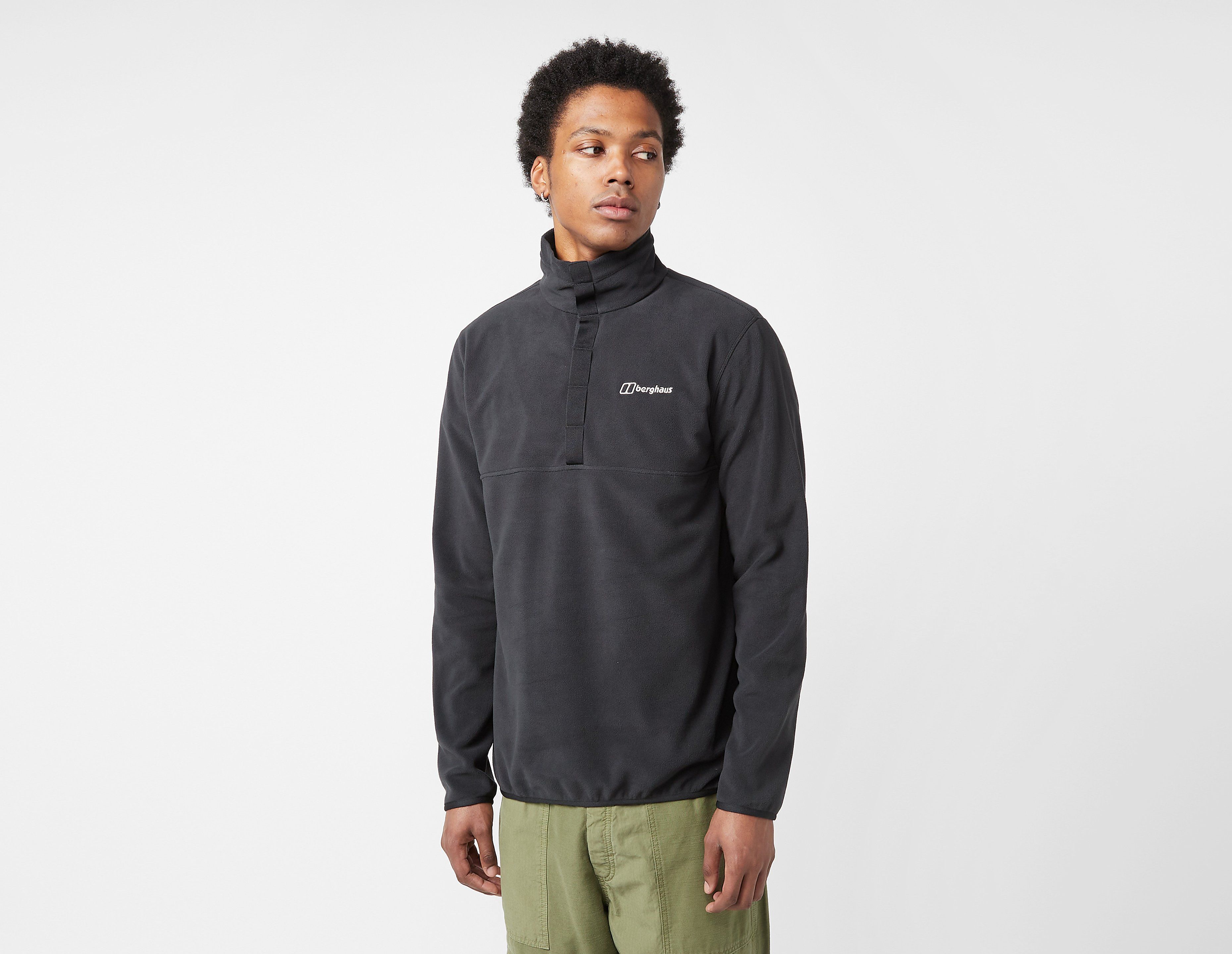 Berghaus Felltop Snap Fleece Pullover, Black