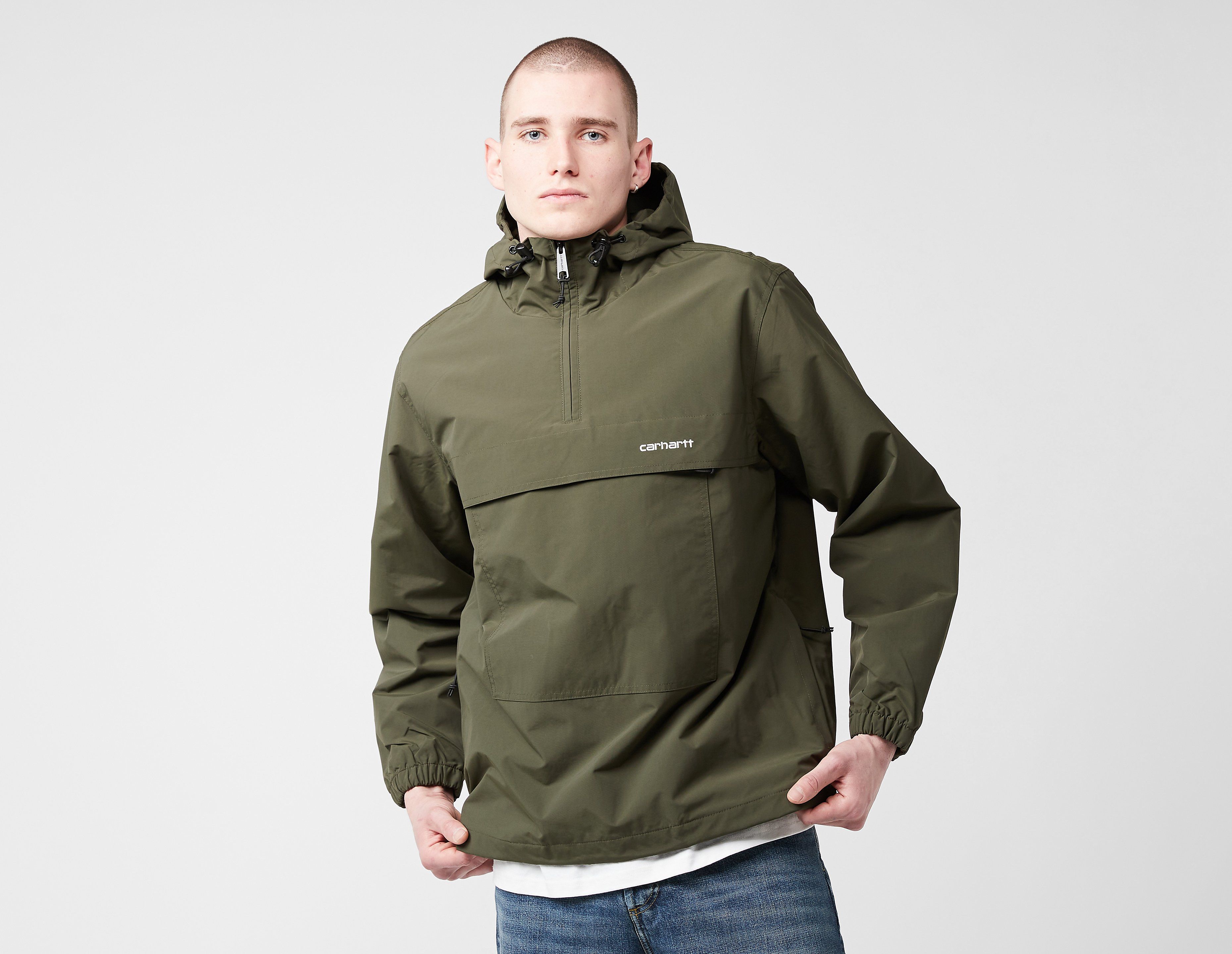 Carhartt WIP Windbreaker Pullover Jacket, Green