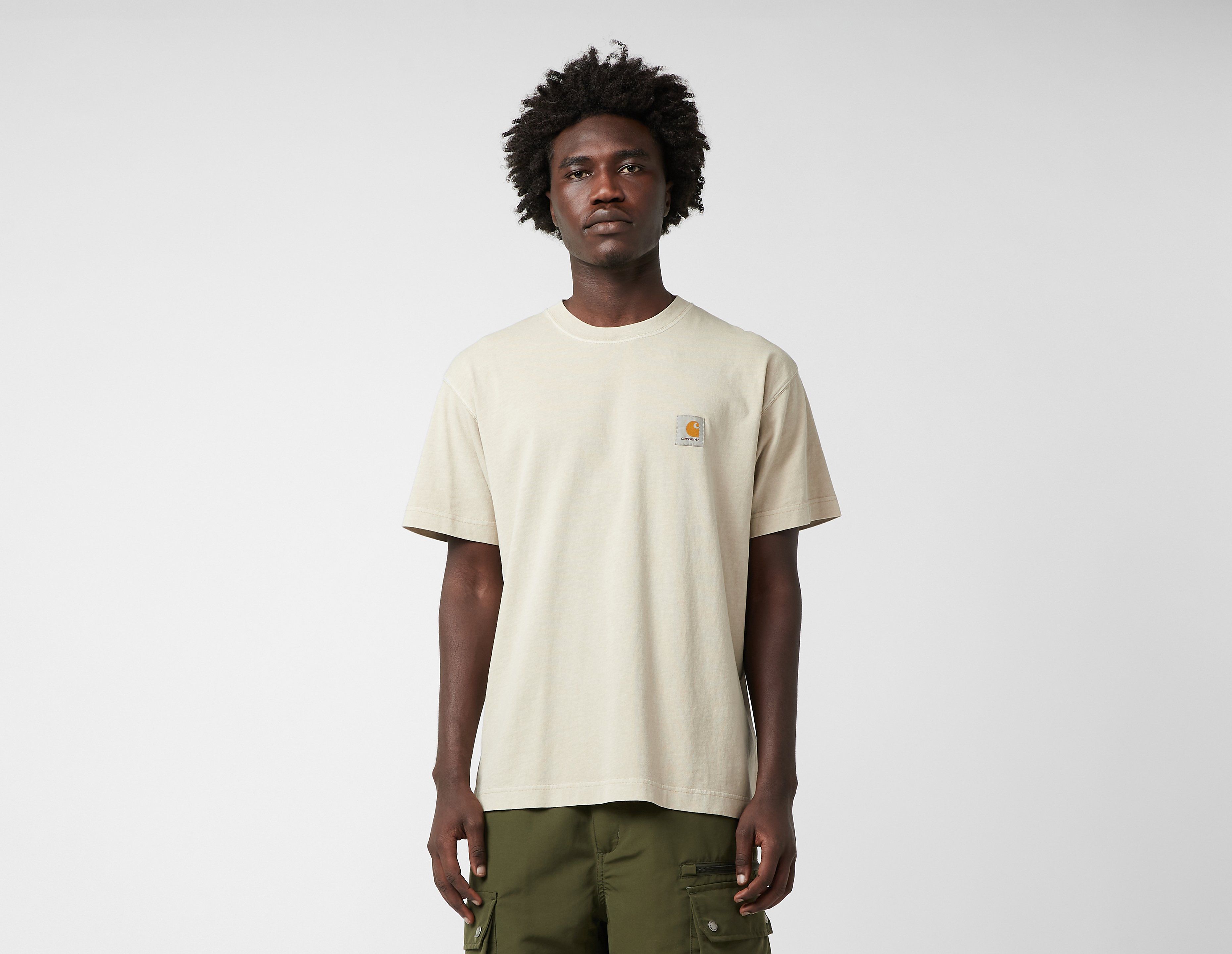 Carhartt WIP Nelson Washed T-Shirt, Ecru Tint