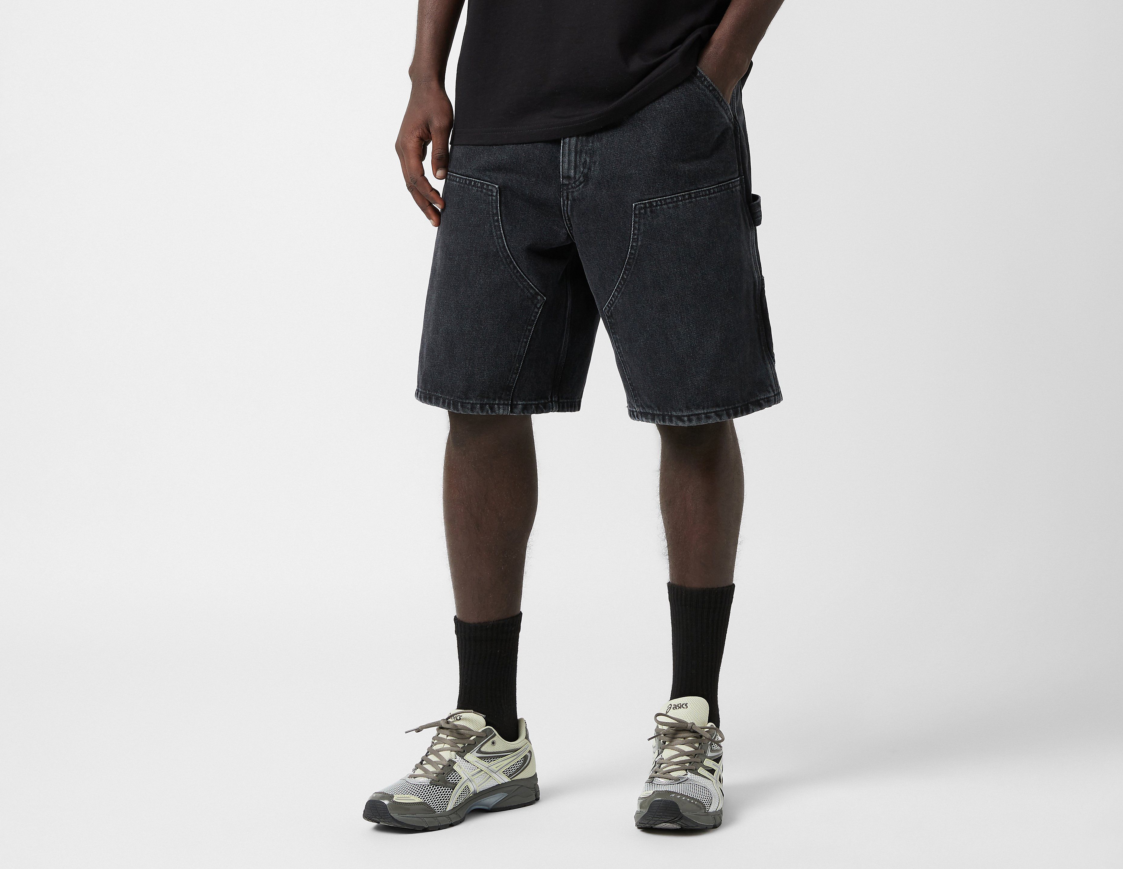 Carhartt WIP Double Knee Shorts, Black