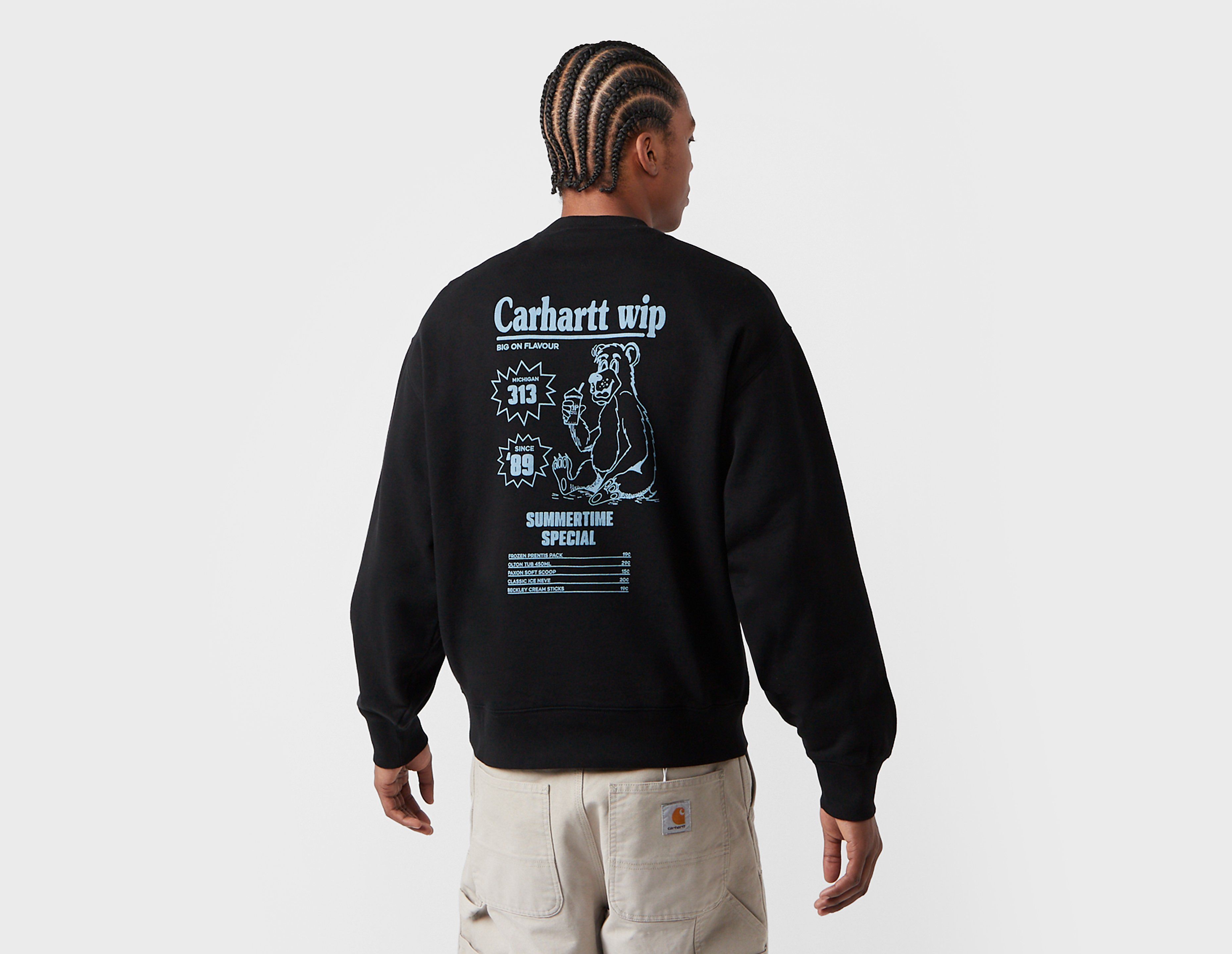 Carhartt WIP Catalogue Sweatshirt, Black