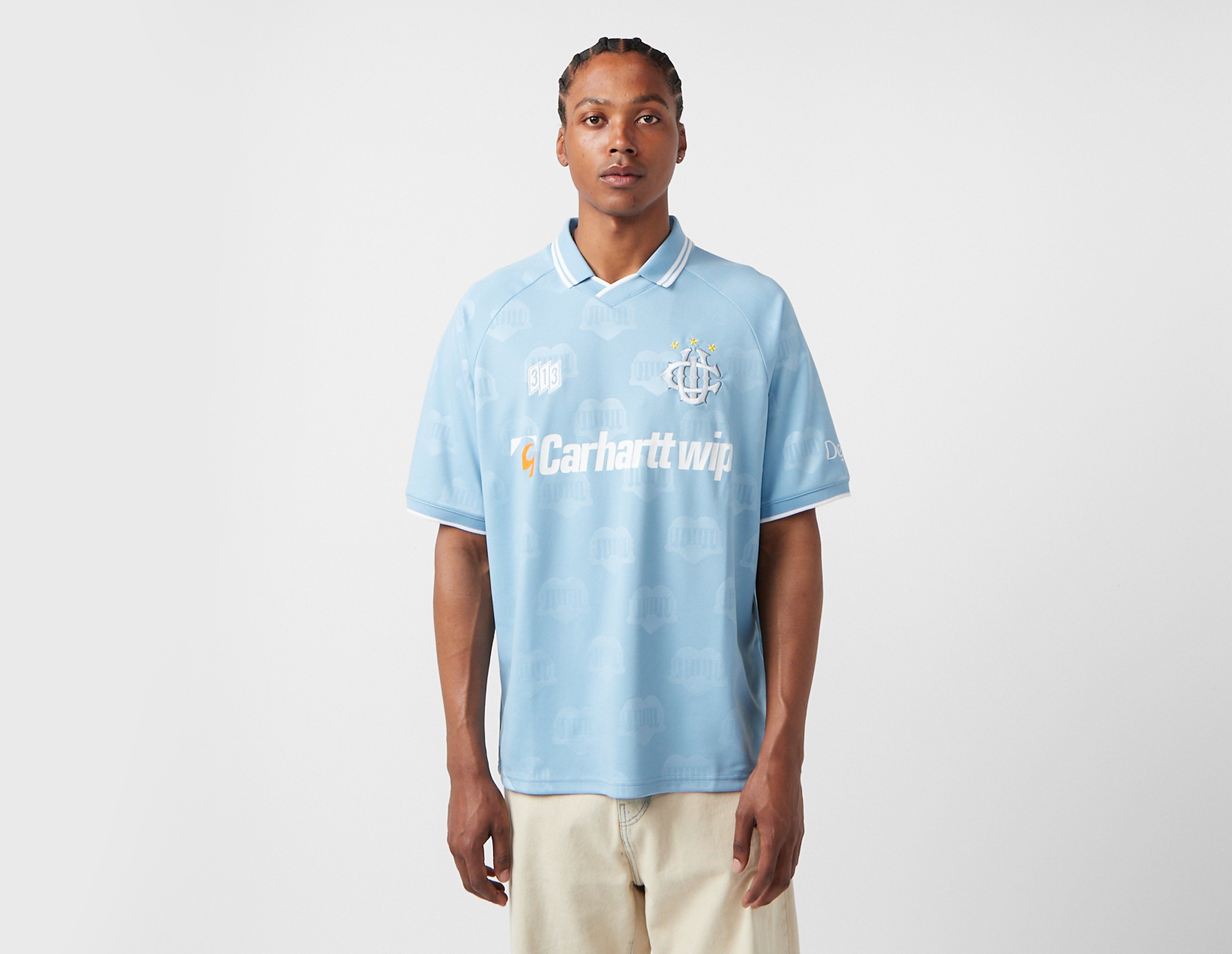 Carhartt WIP Hartt's Football Jersey, Blue
