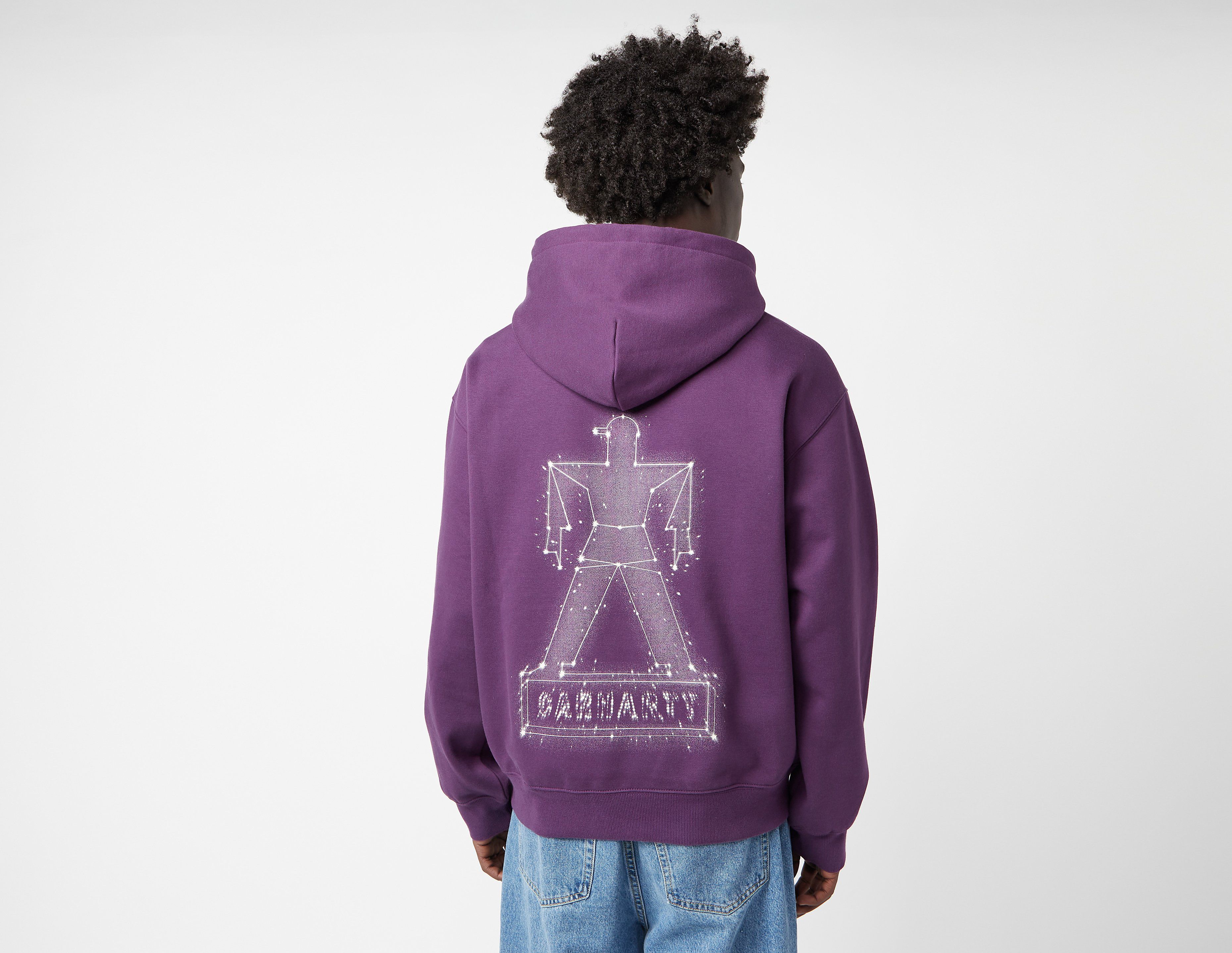 Carhartt WIP Stargazer Hoodie, Purple