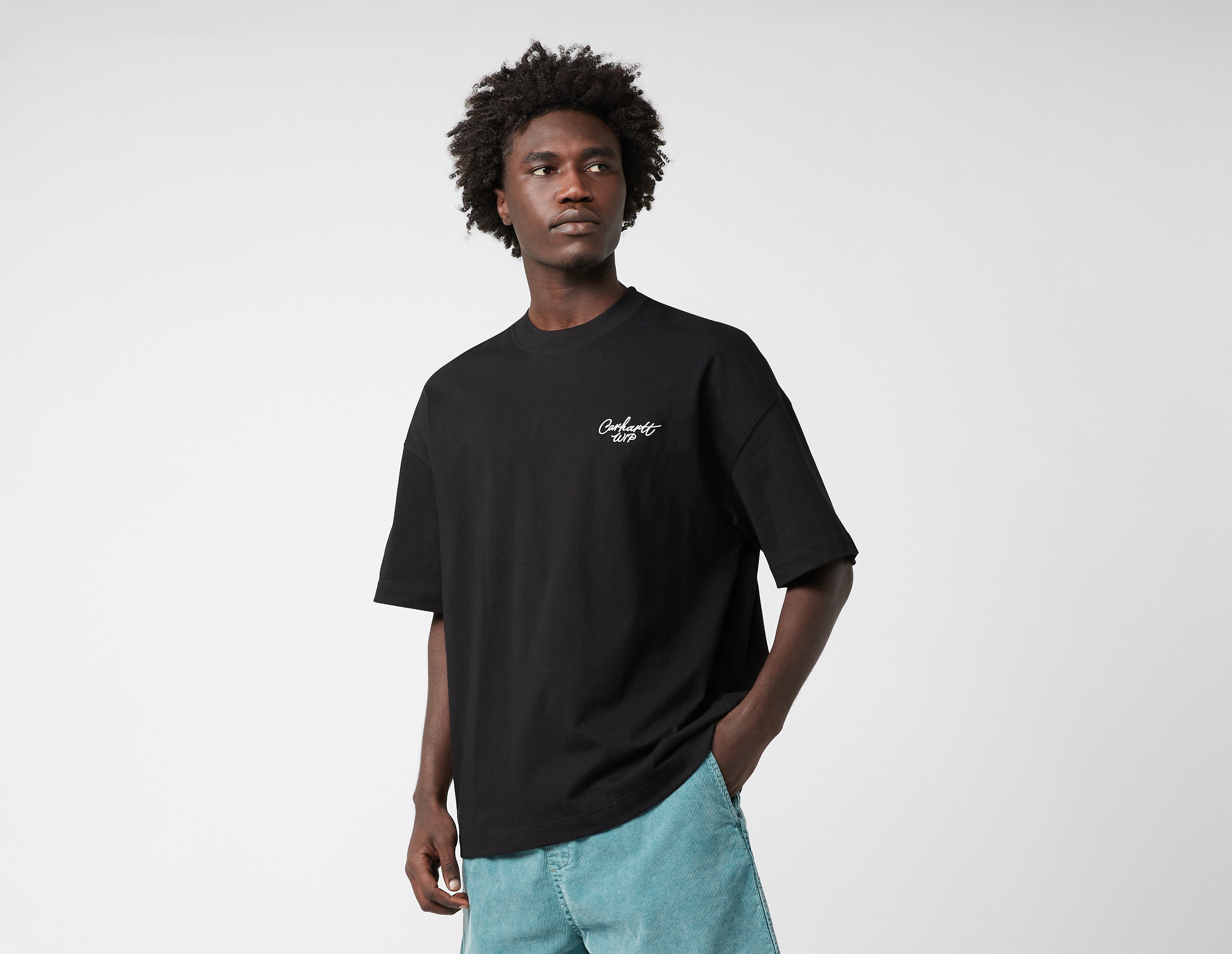 Carhartt WIP Signature Script T-Shirt, Black