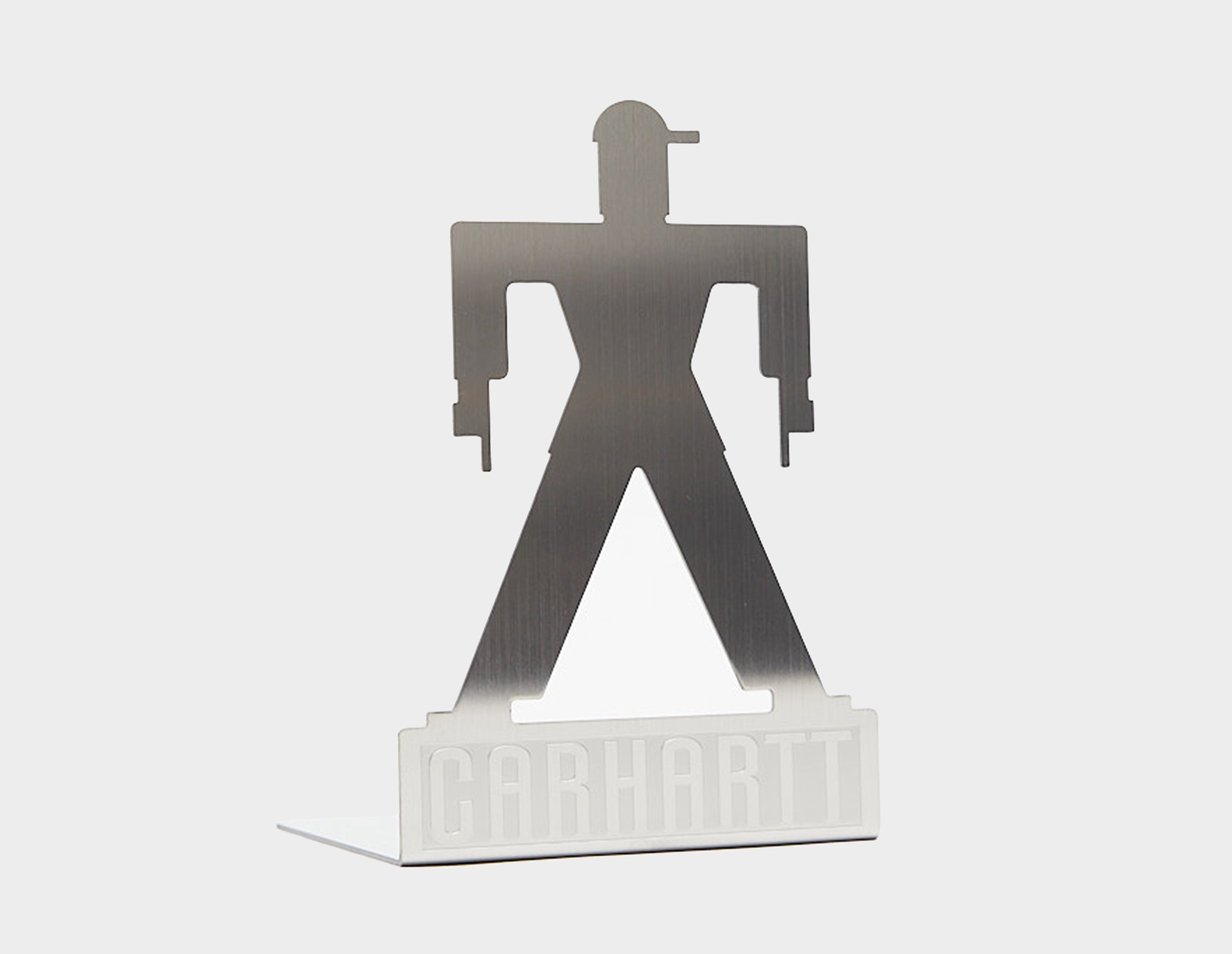 Carhartt WIP Foundation Bookends, Silver