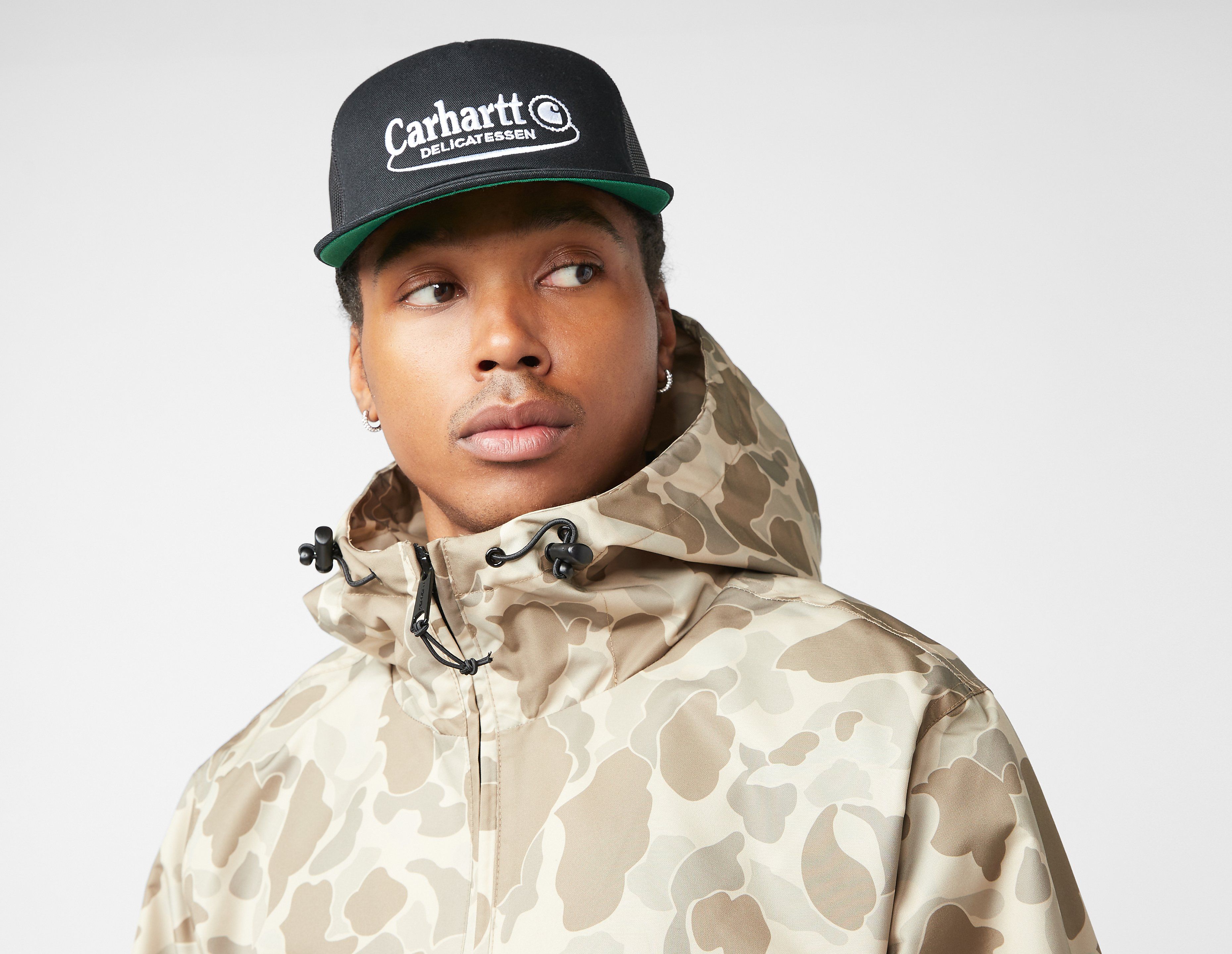 Carhartt WIP Graphic Trucker Cap, Black