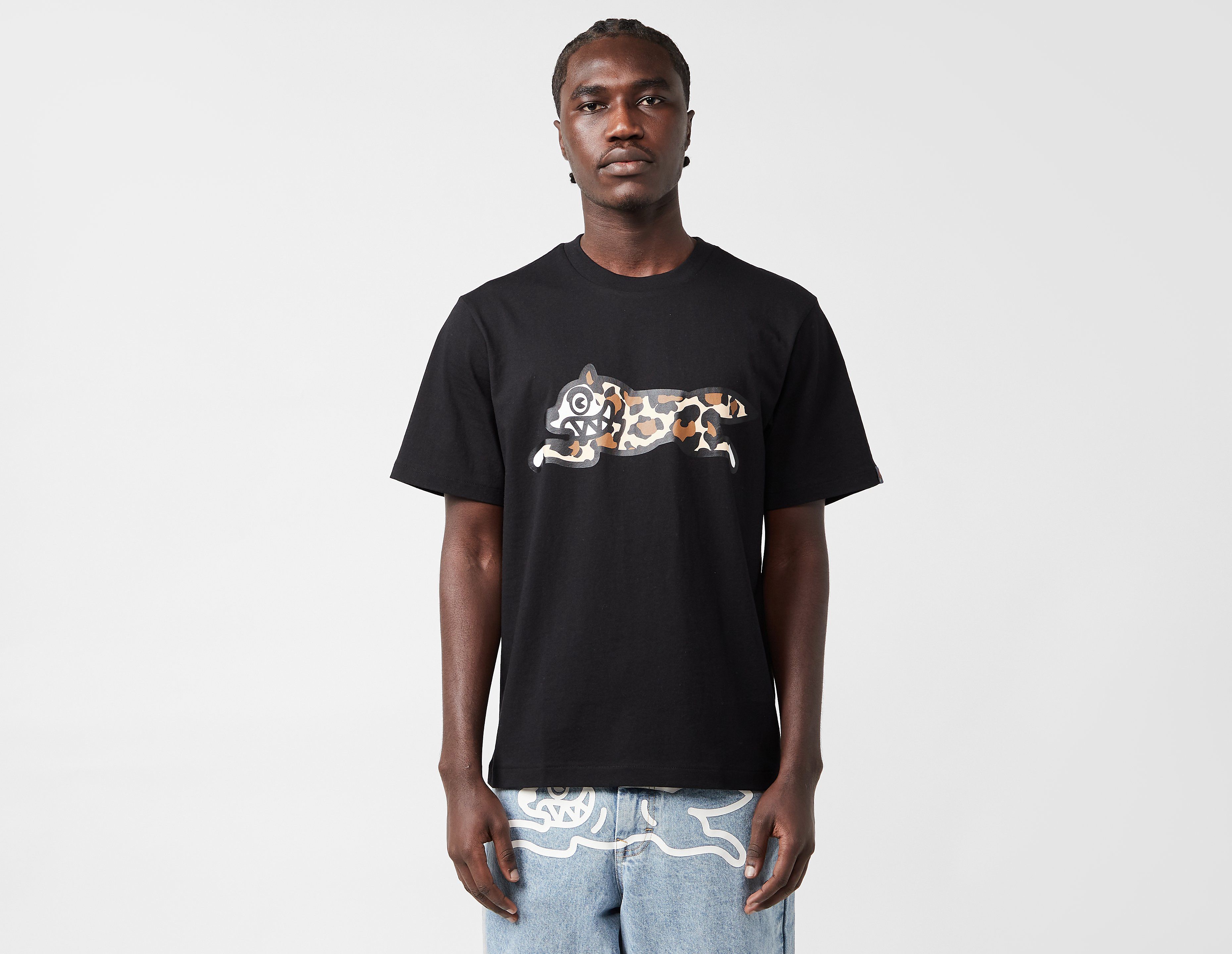 ICECREAM Running Dog T-Shirt, Black