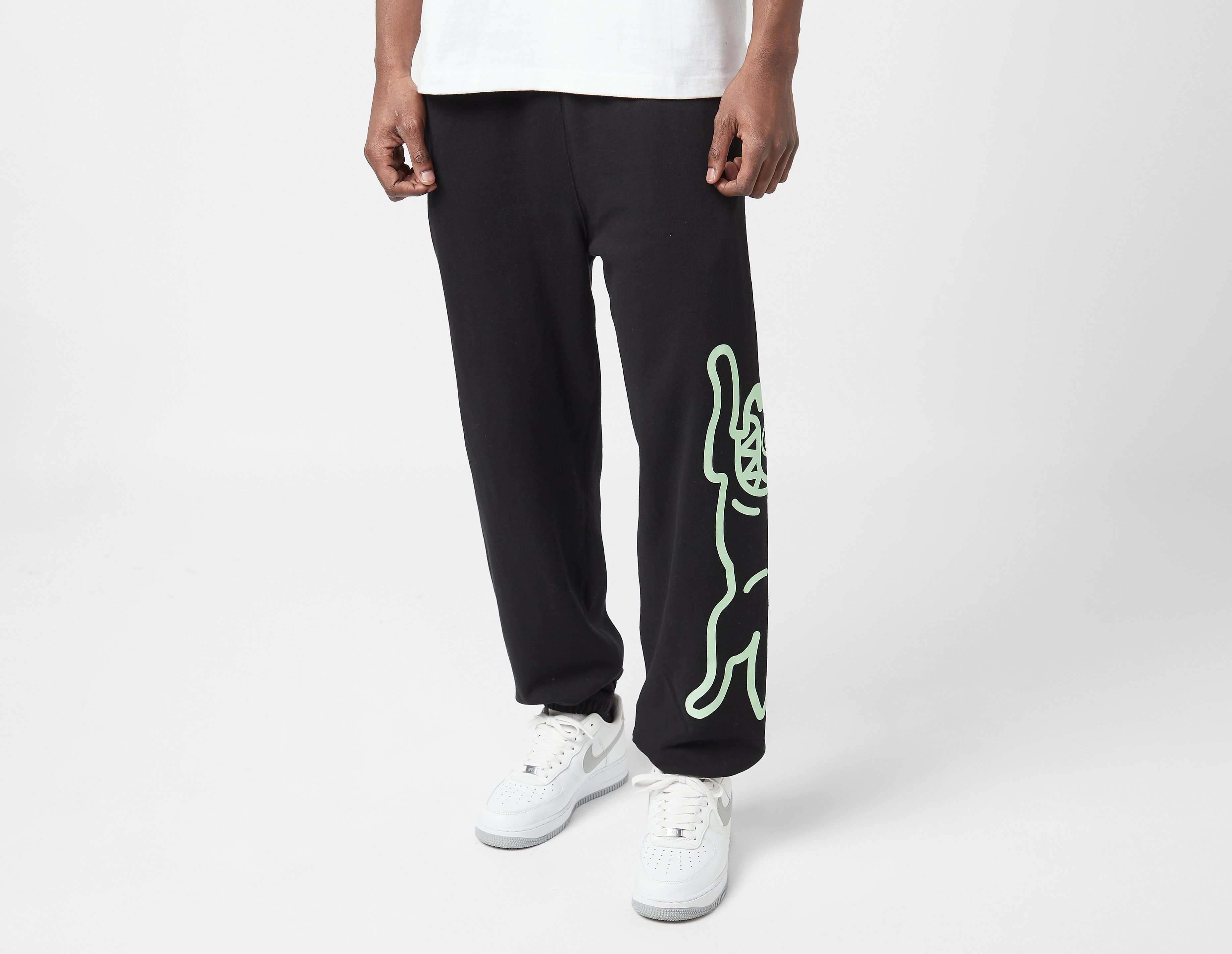 ICECREAM Jumbo Running Dog Joggers, Black