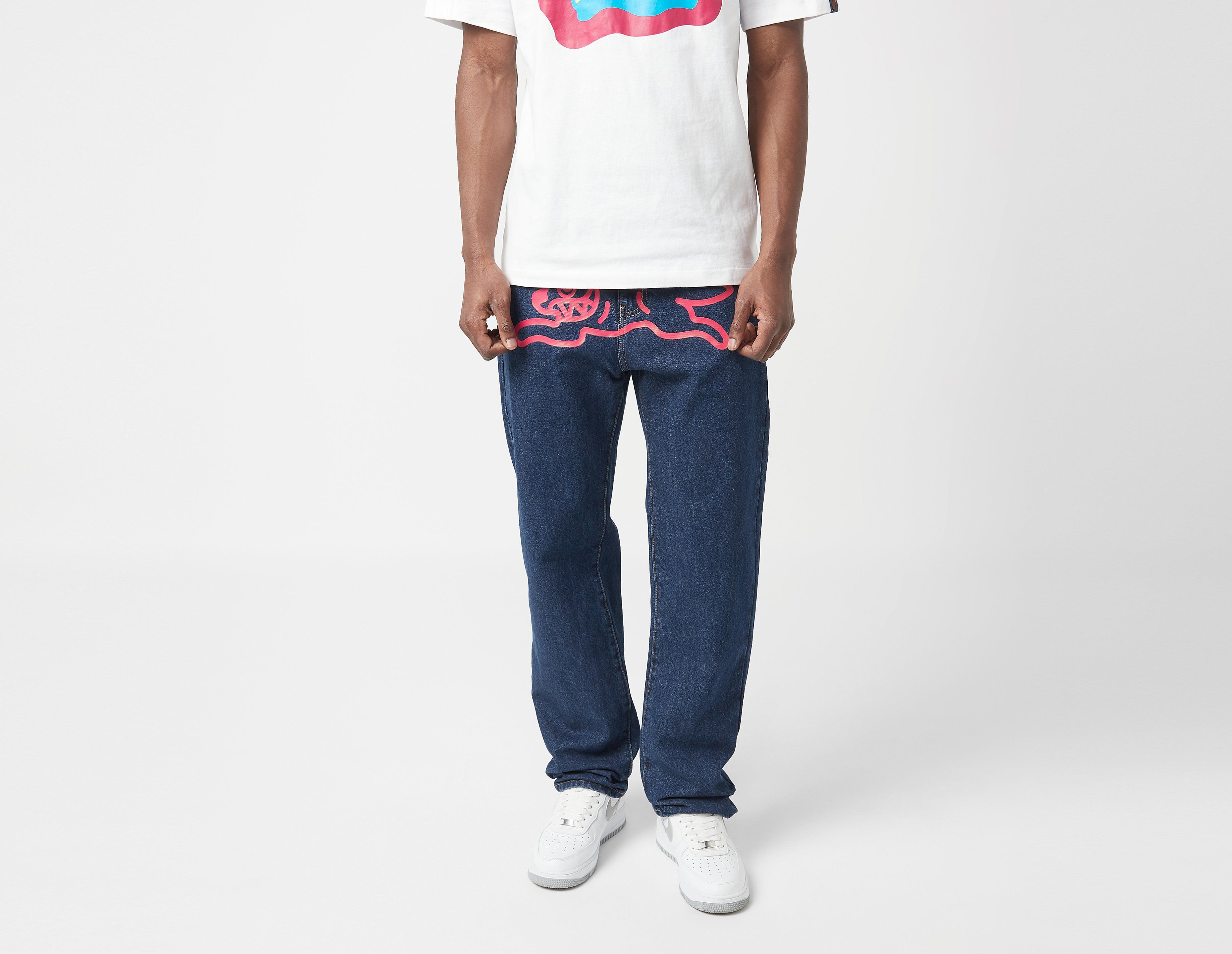 ICECREAM Running Dog Jeans, Blue