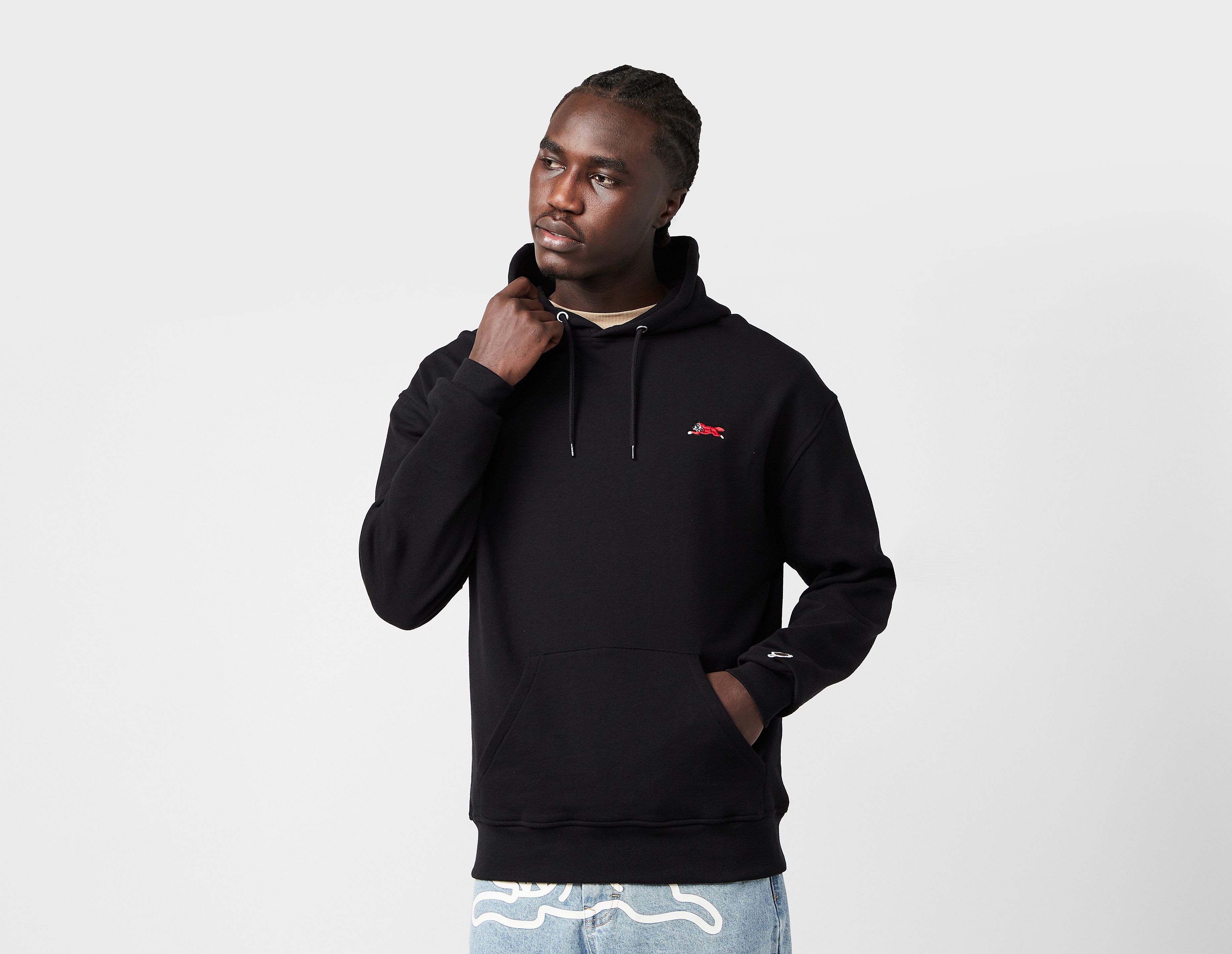 ICECREAM Small Running Dog Hoodie, Black