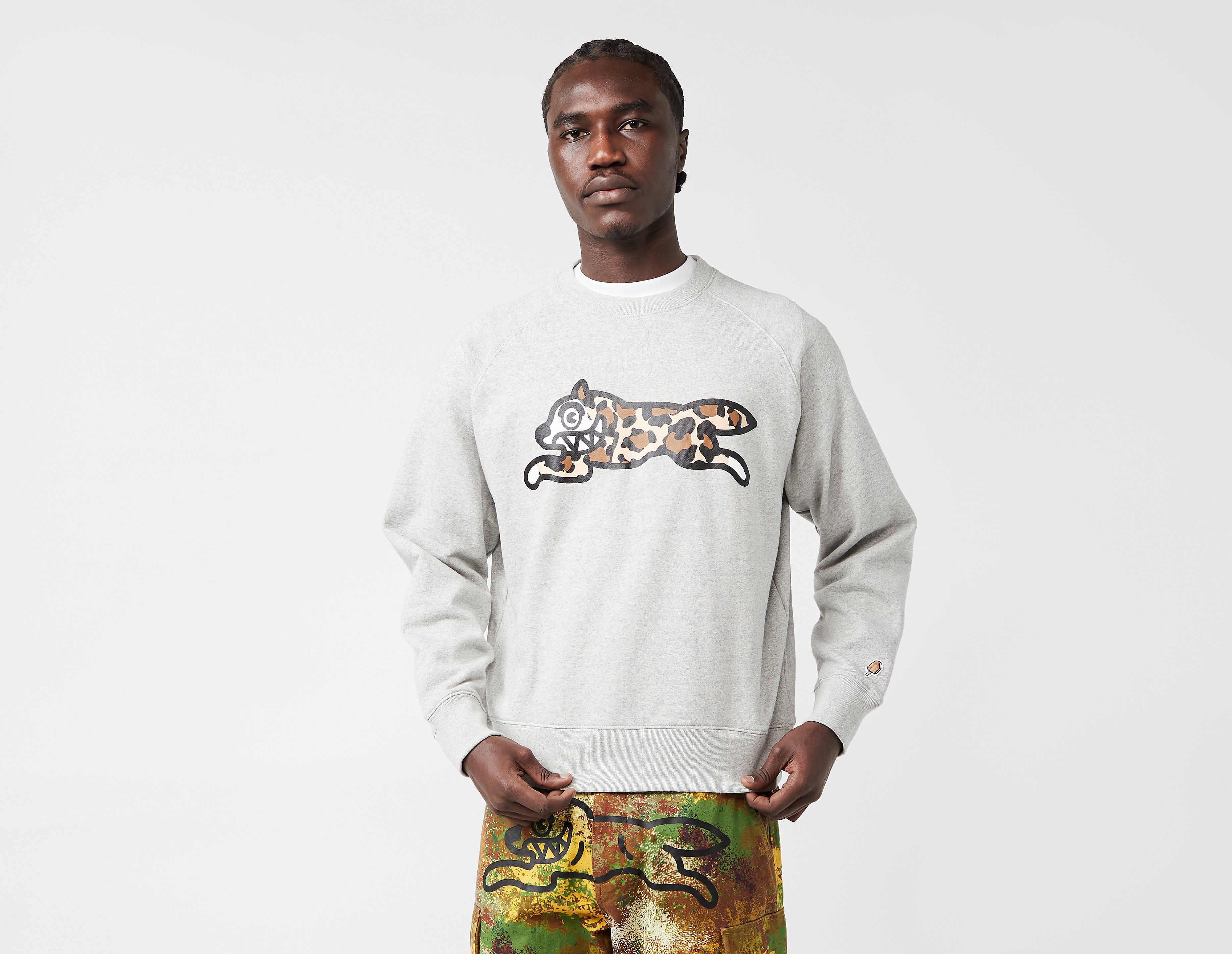 ICECREAM Running Dog Sweatshirt, Grey