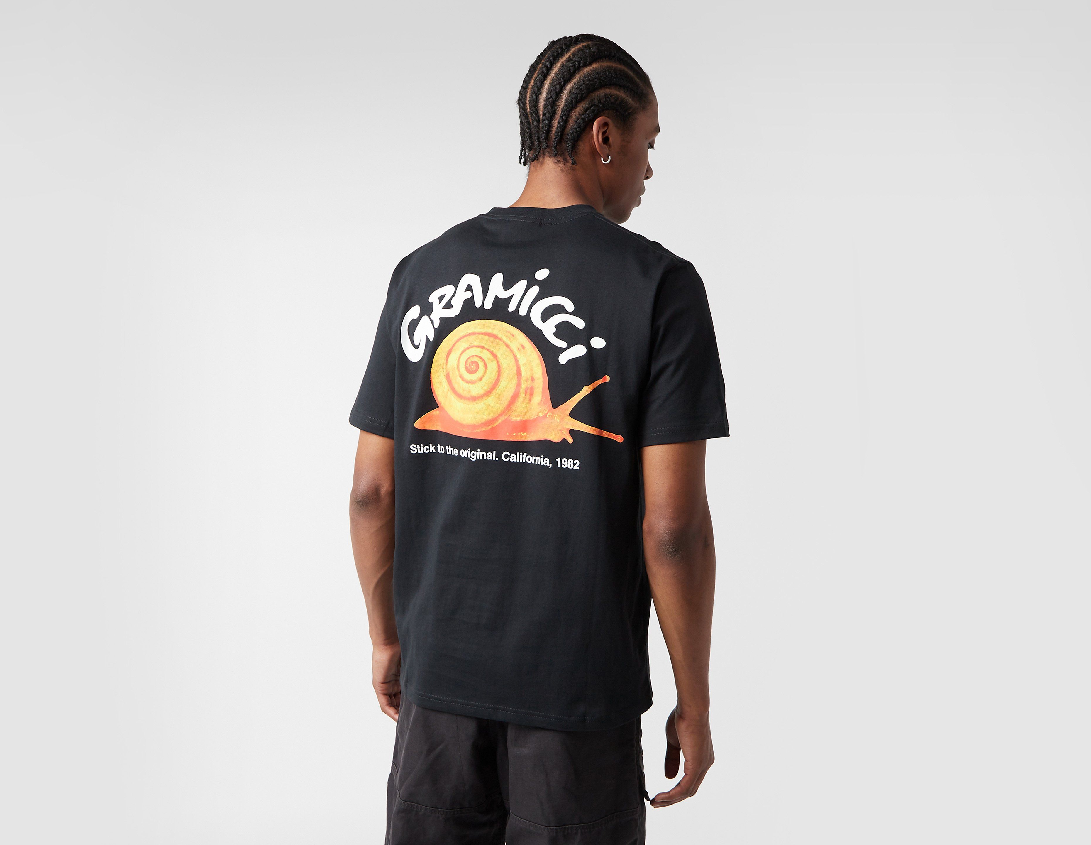 Gramicci Snail T-Shirt, Black