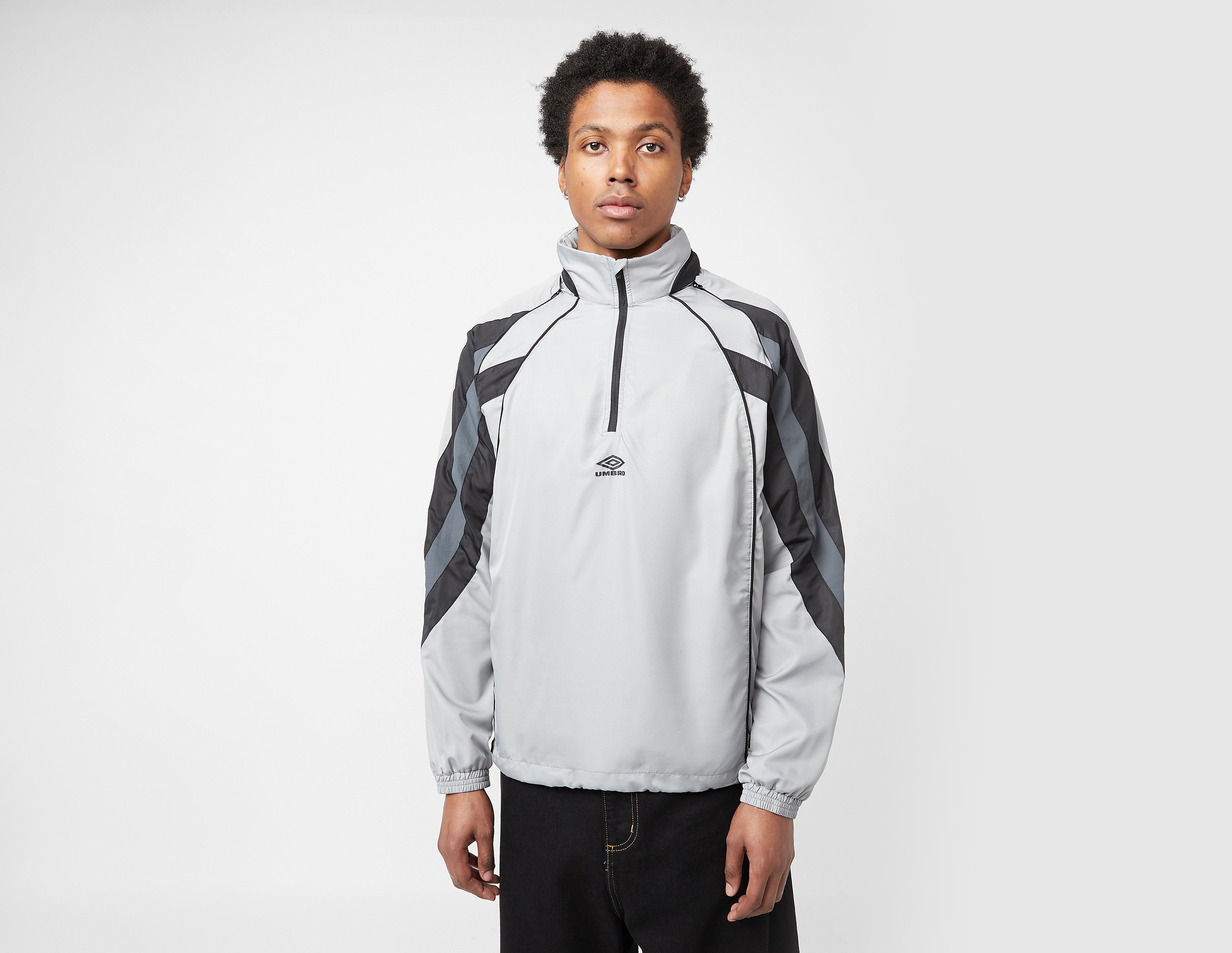 Umbro Zip Sleeve Wind Jacket, Grey