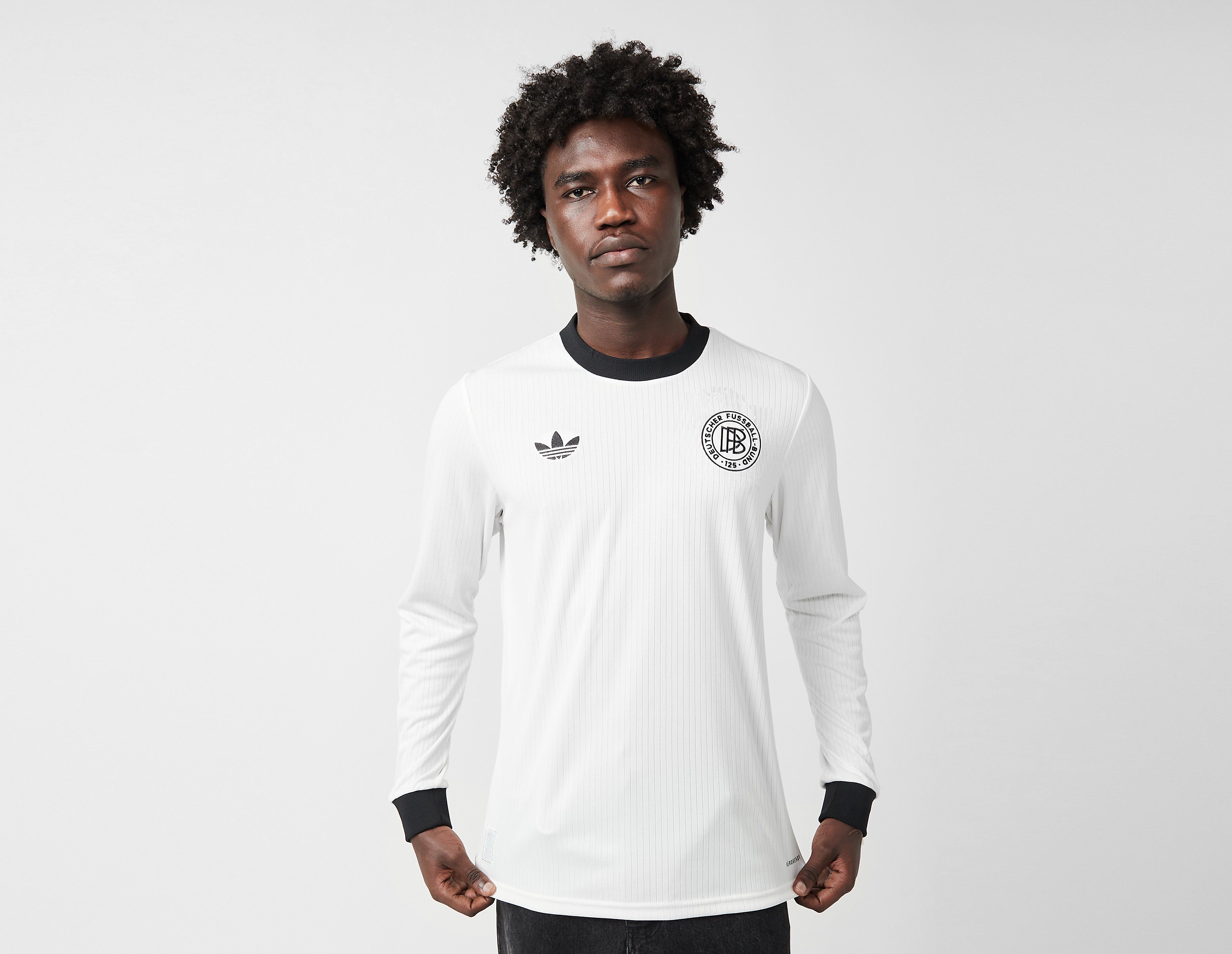 Adidas Originals DFB Long Sleeve Jersey, White
