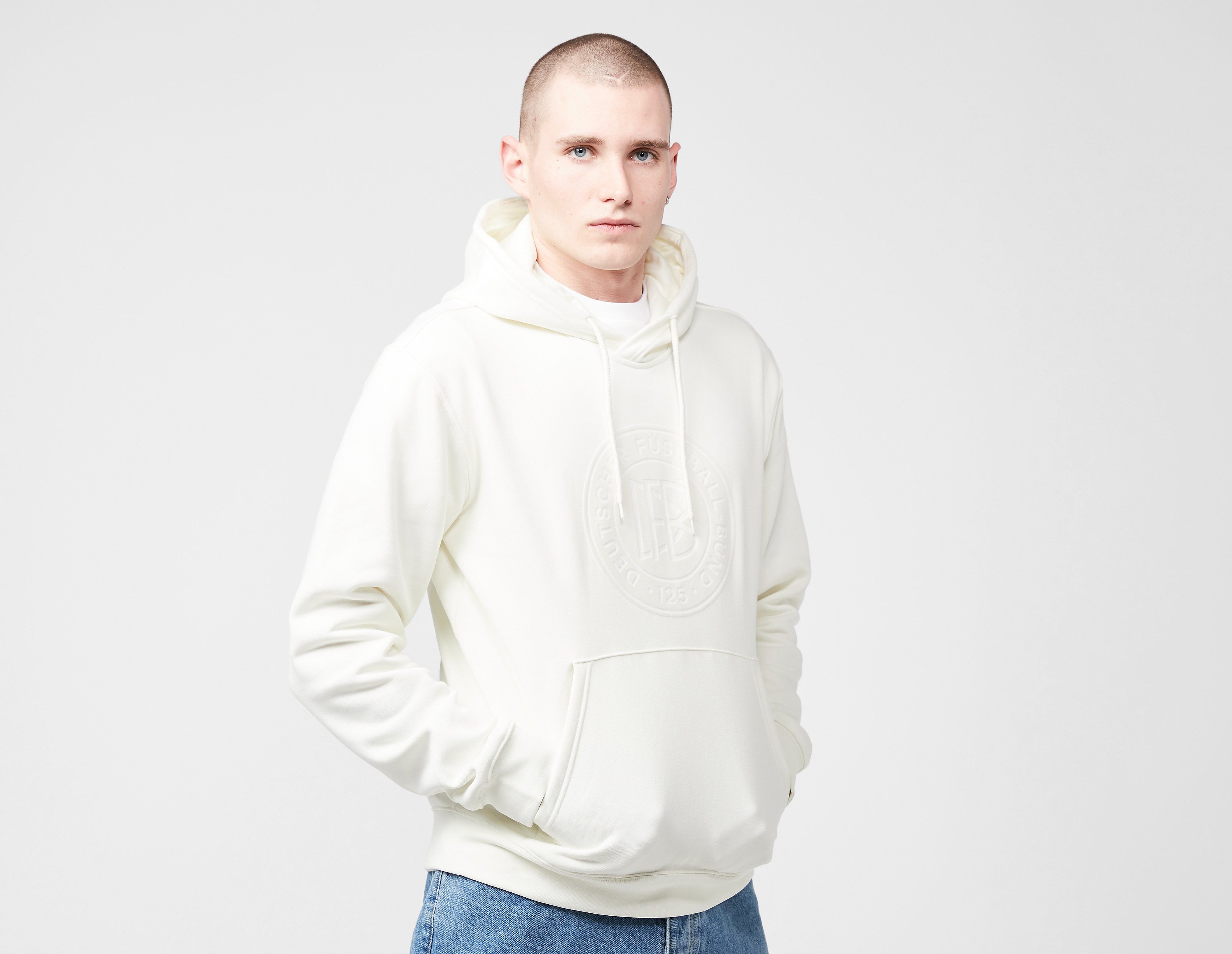 adidas Originals DFB Hoodie, Ecru Tint