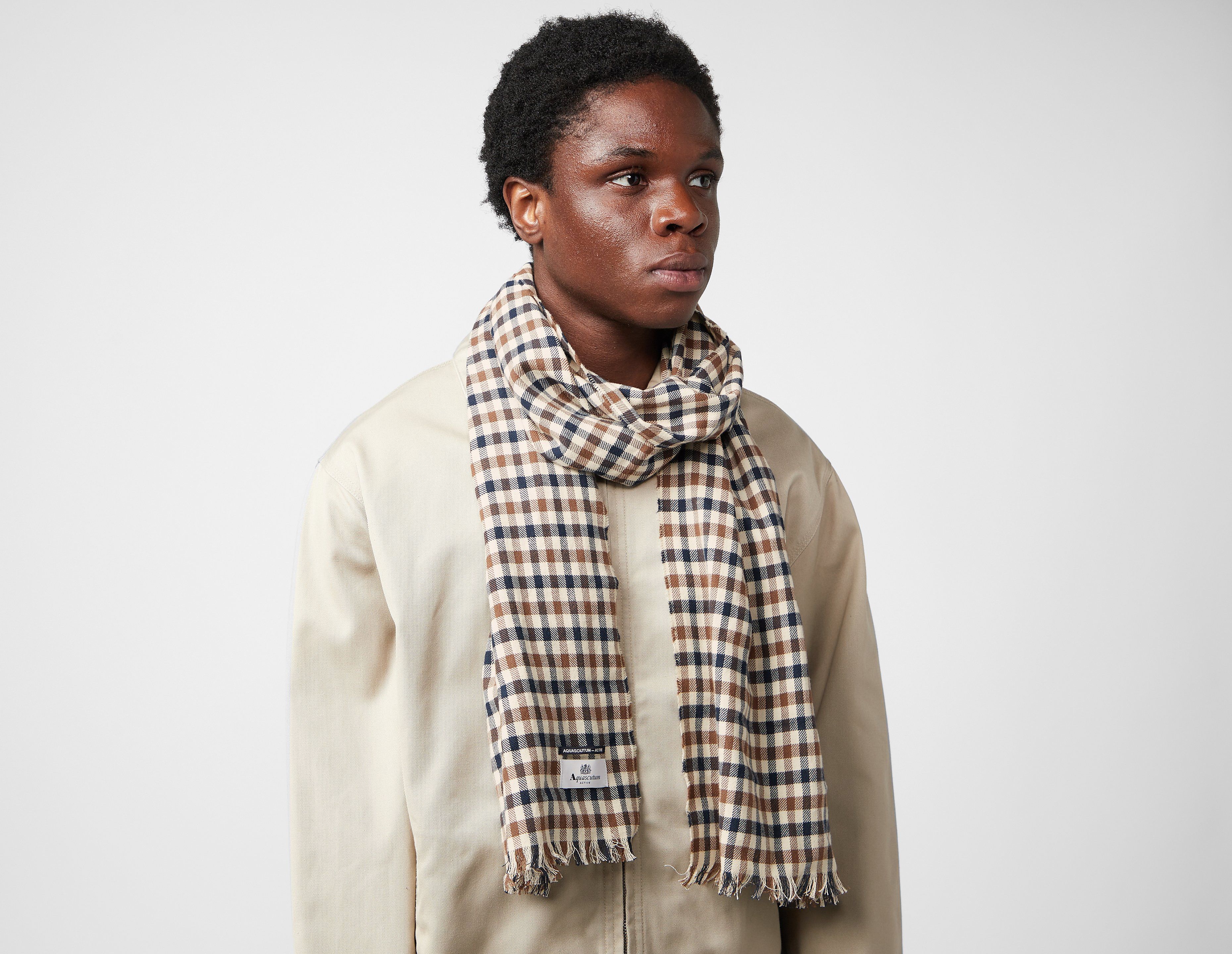 Aquascutum Active Club Check Scarf
