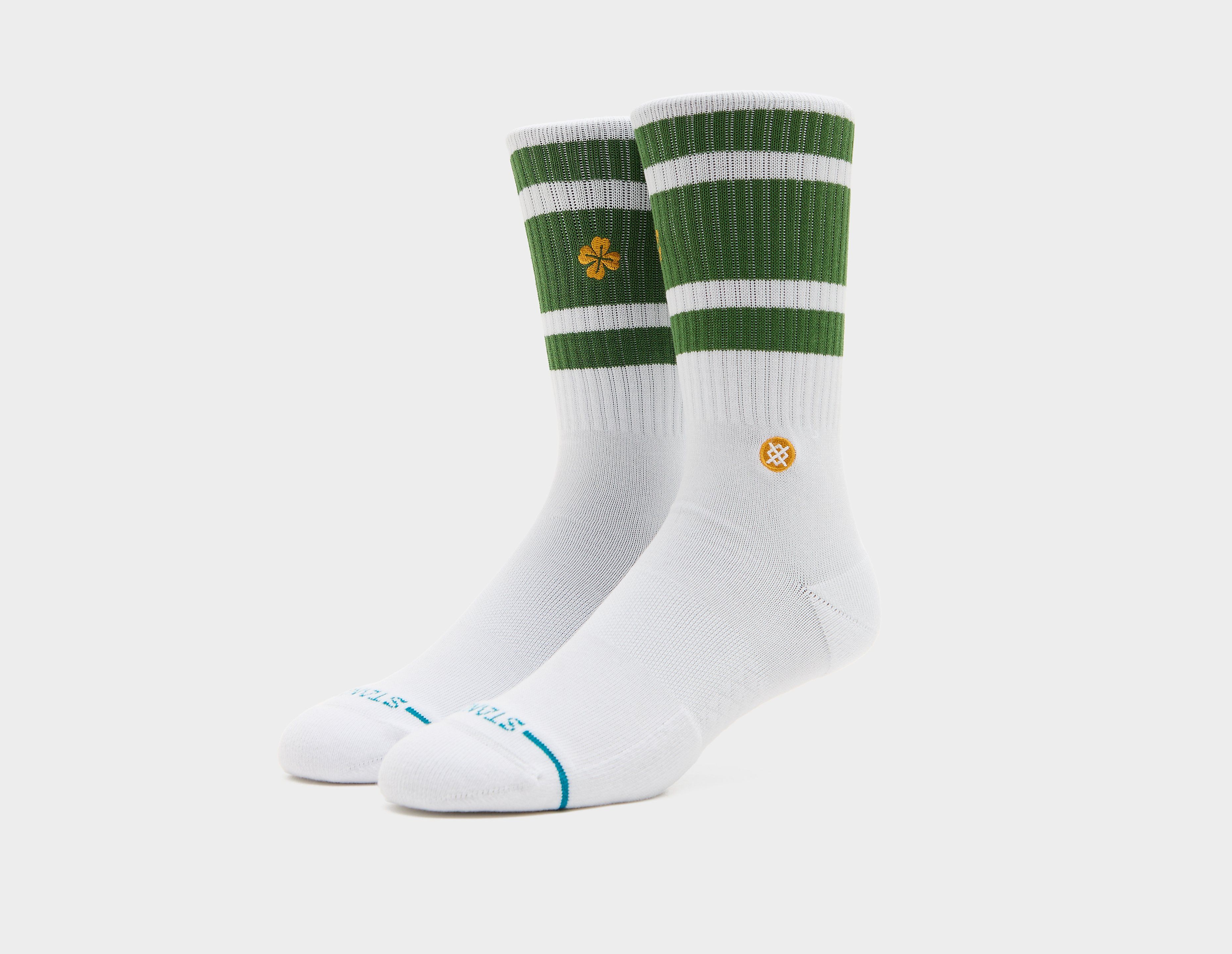 Stance Feelin Lucky Crew Sock, White