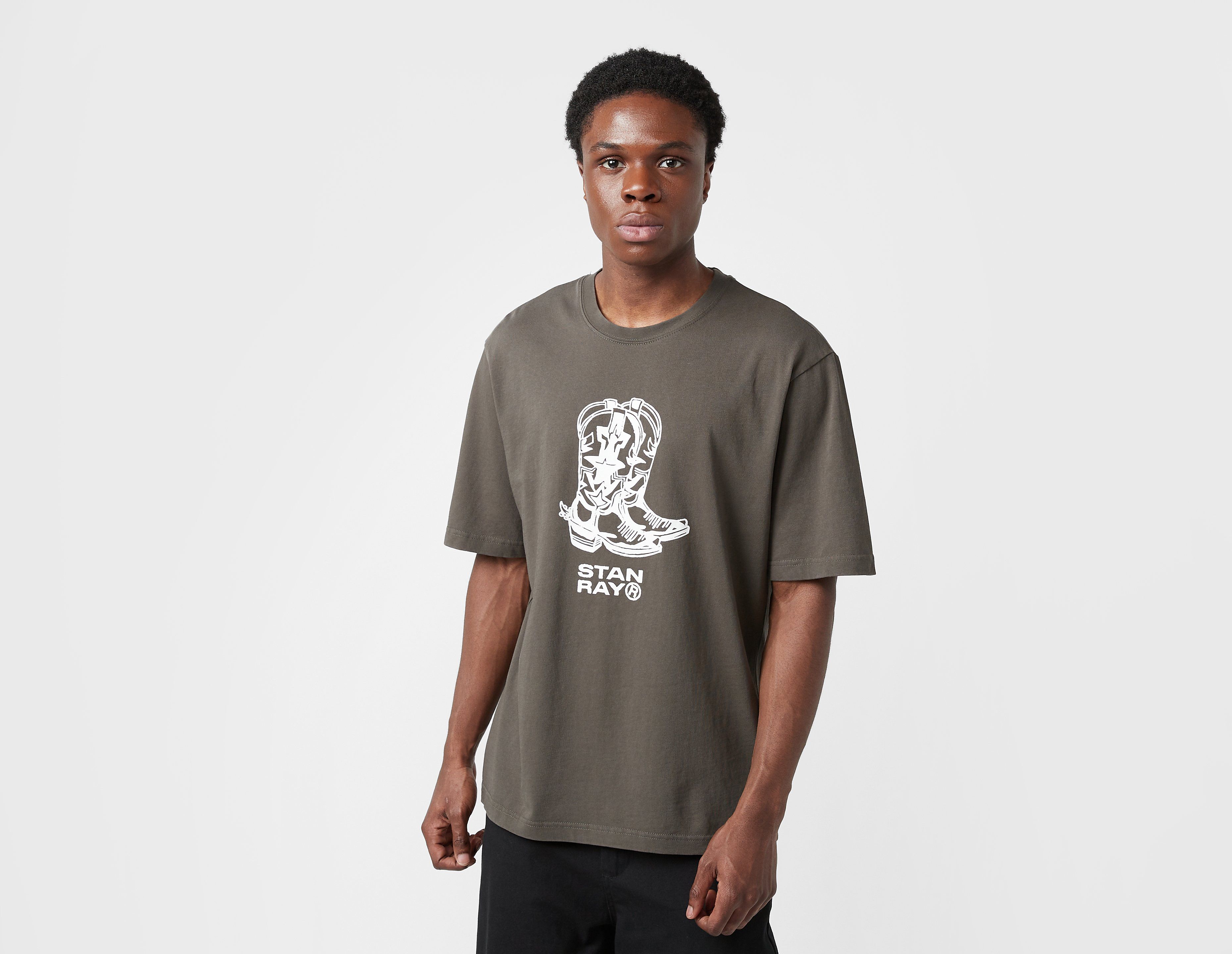 Stan Ray Boots T-Shirt, Grey