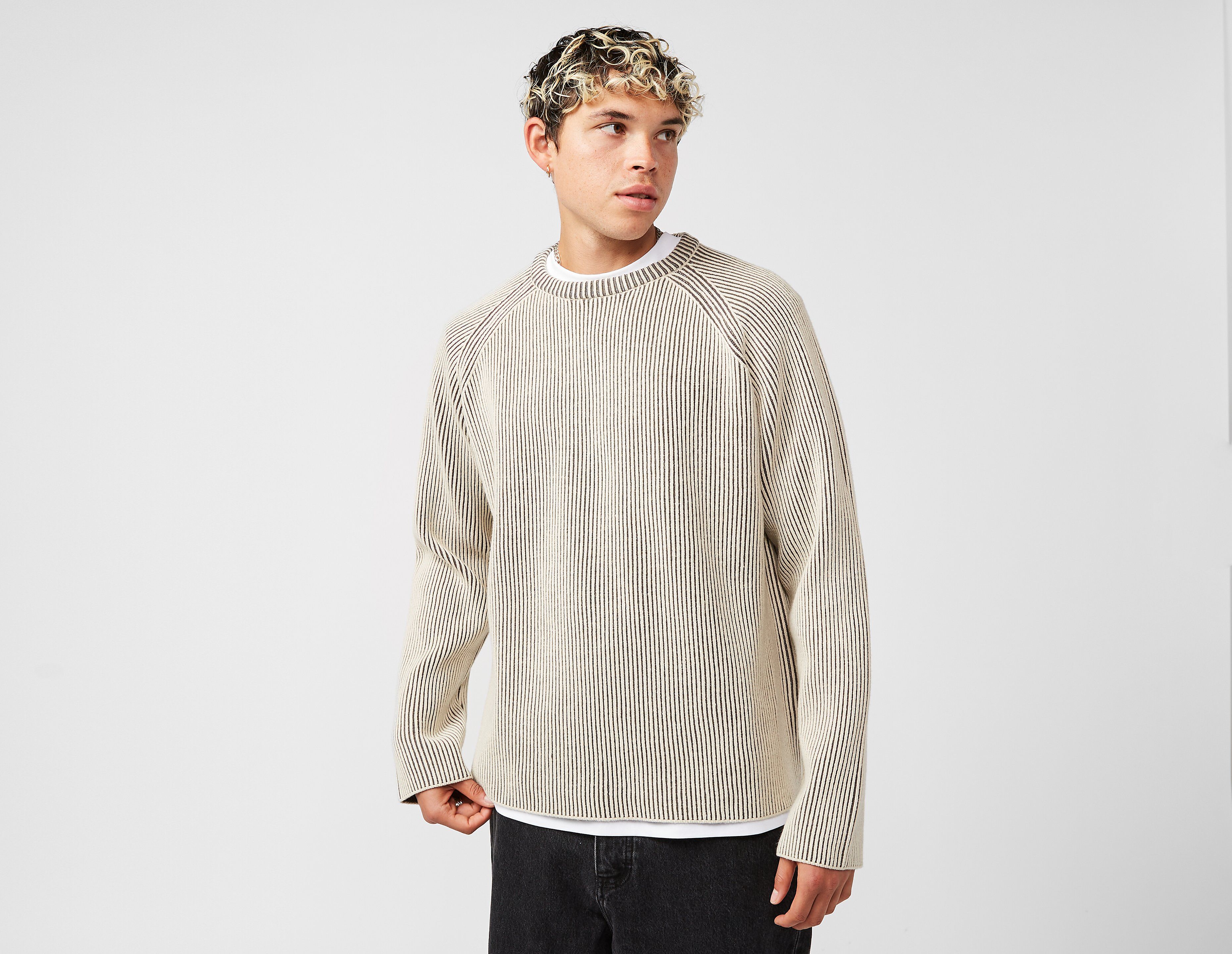 Home Grown Stripe Crew Neck Sweater
