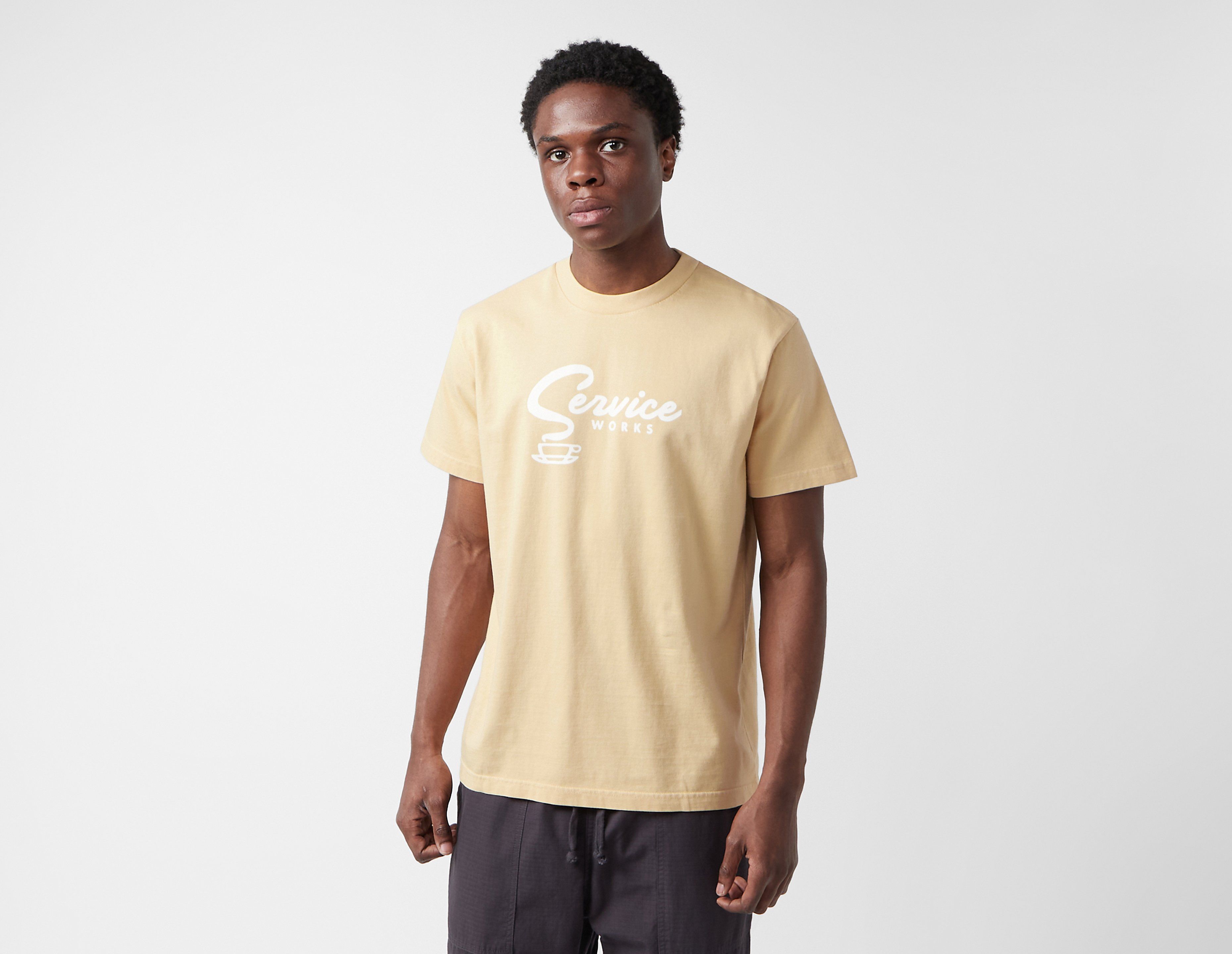 Service Works Espresso T-Shirt, Ecru Tint