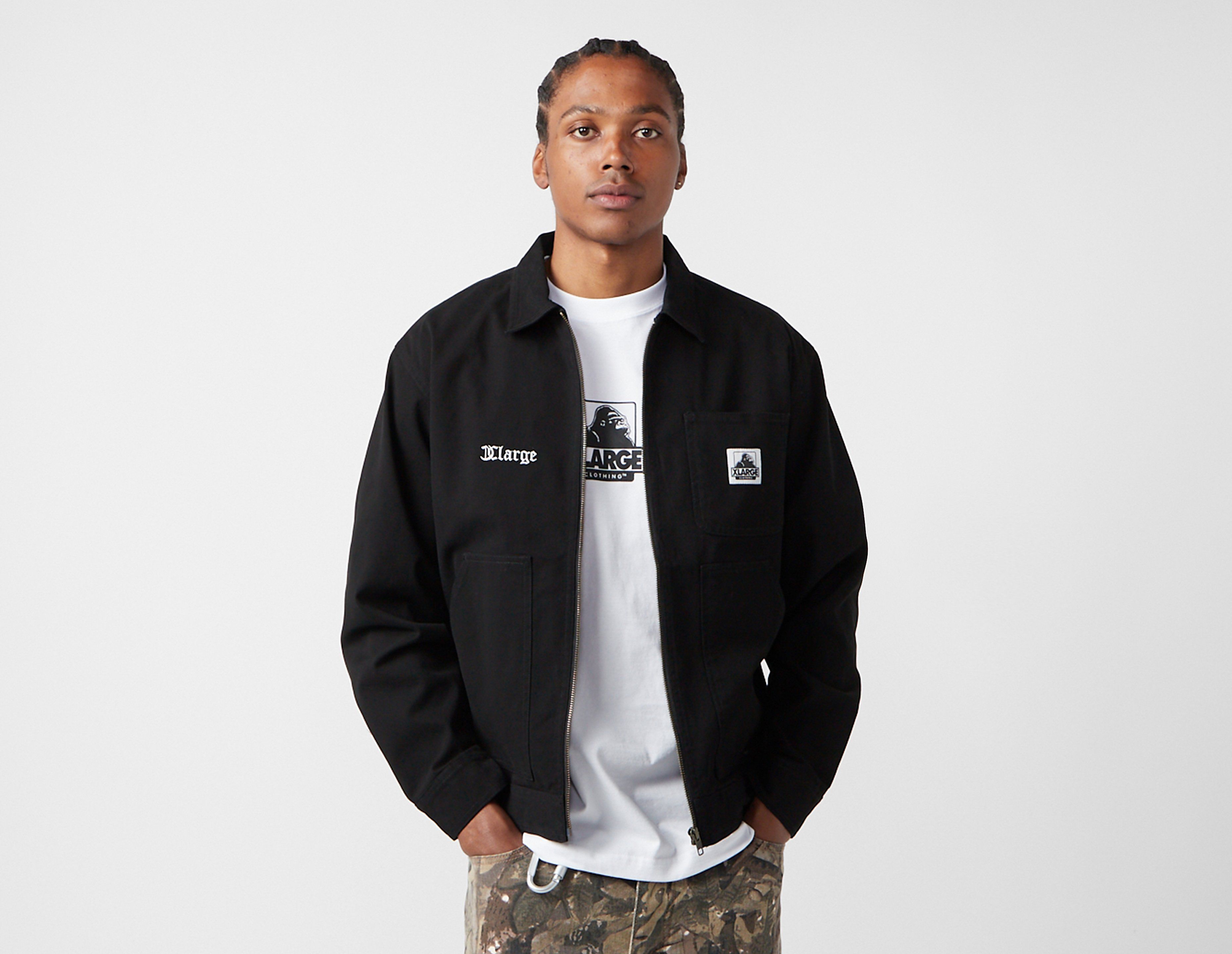 XLarge Patch Work Jacket, Black