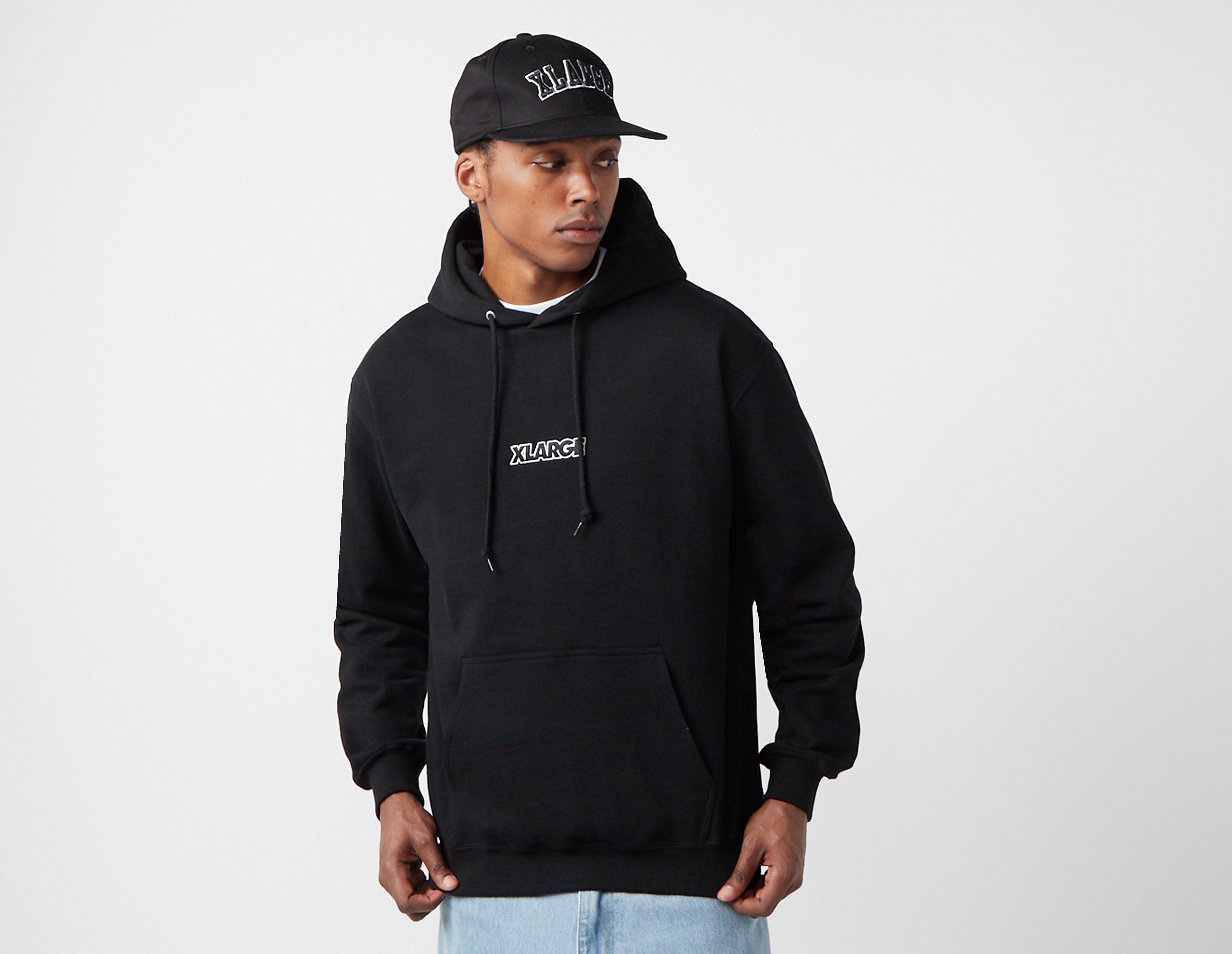 XLarge Standard Logo Hoodie, Black