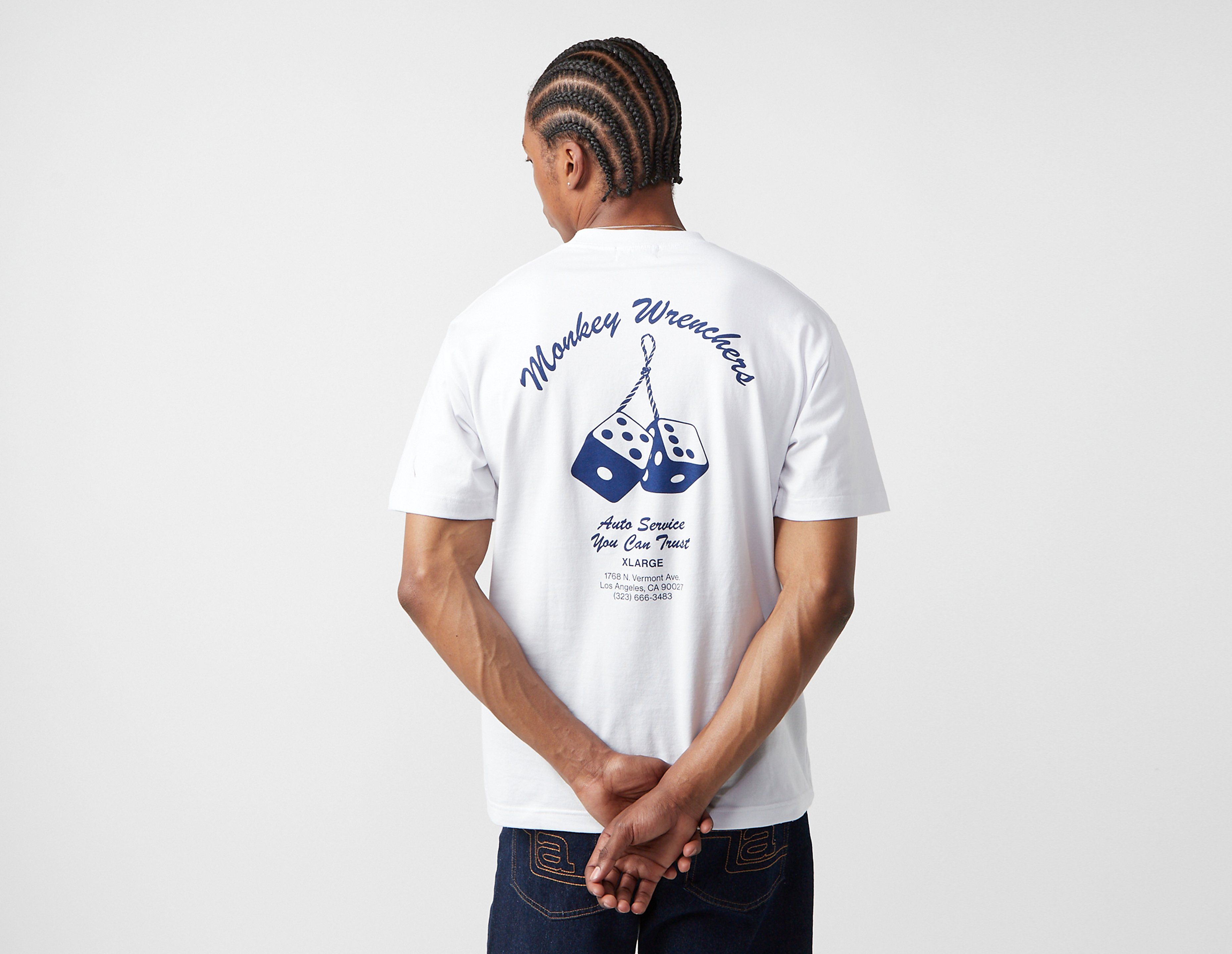 XLarge Monkey Wrenchers T-Shirt, White