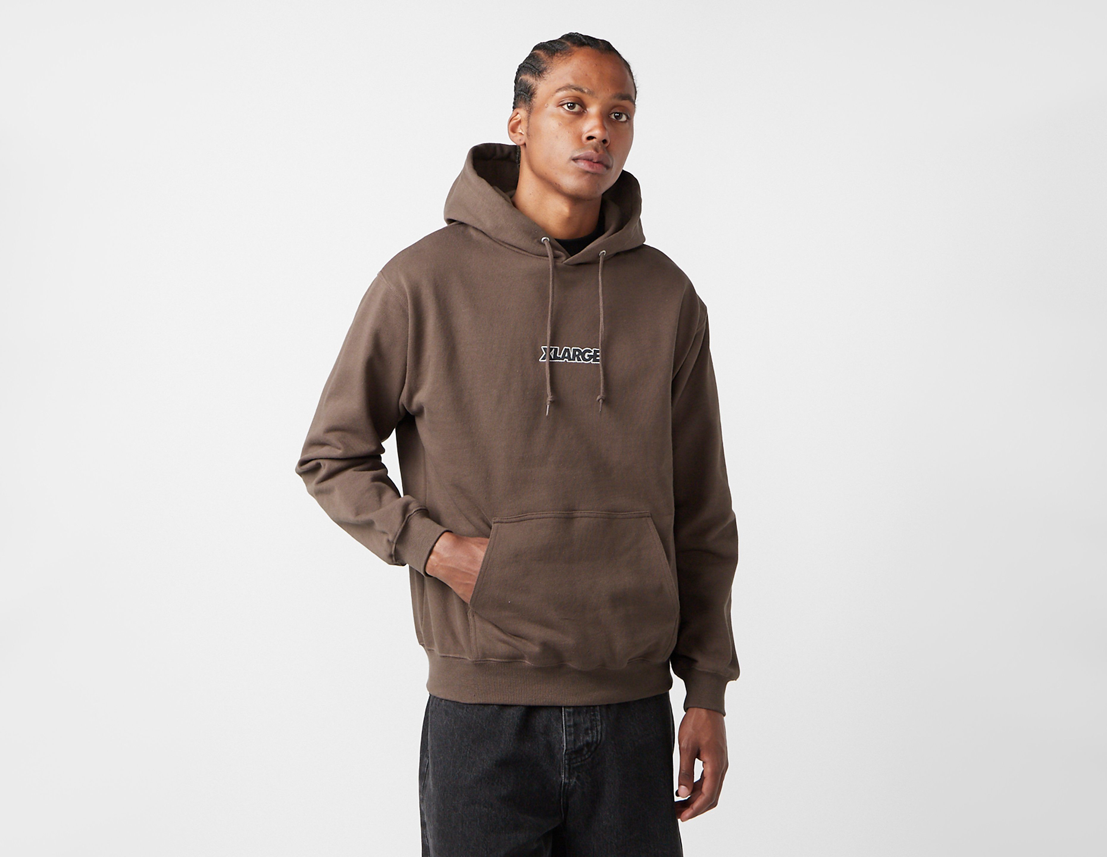 XLarge Standard Logo Hoodie, Brown