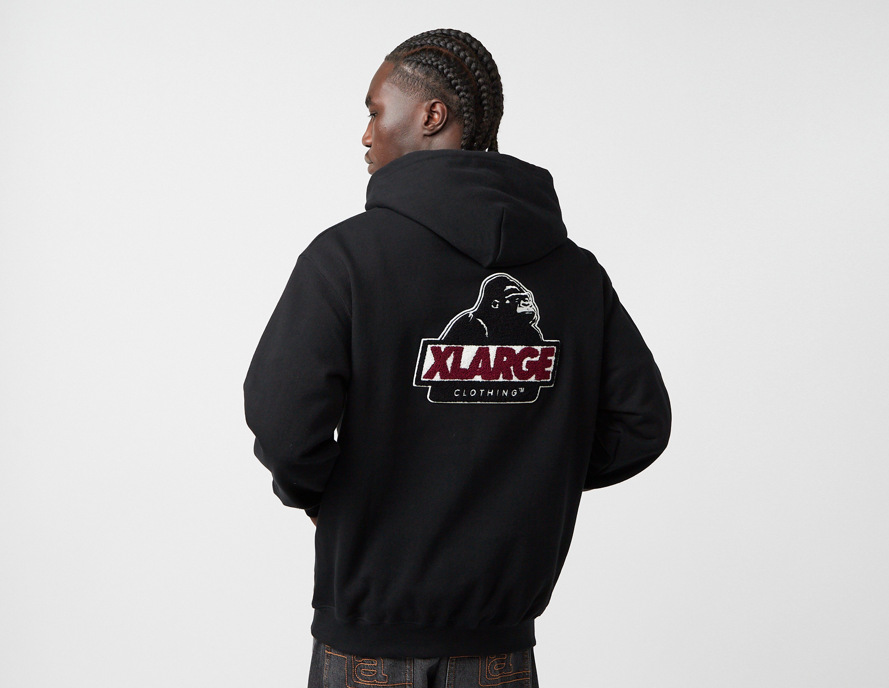 XLARGE Chenille Slanted OG Hoodie, Black
