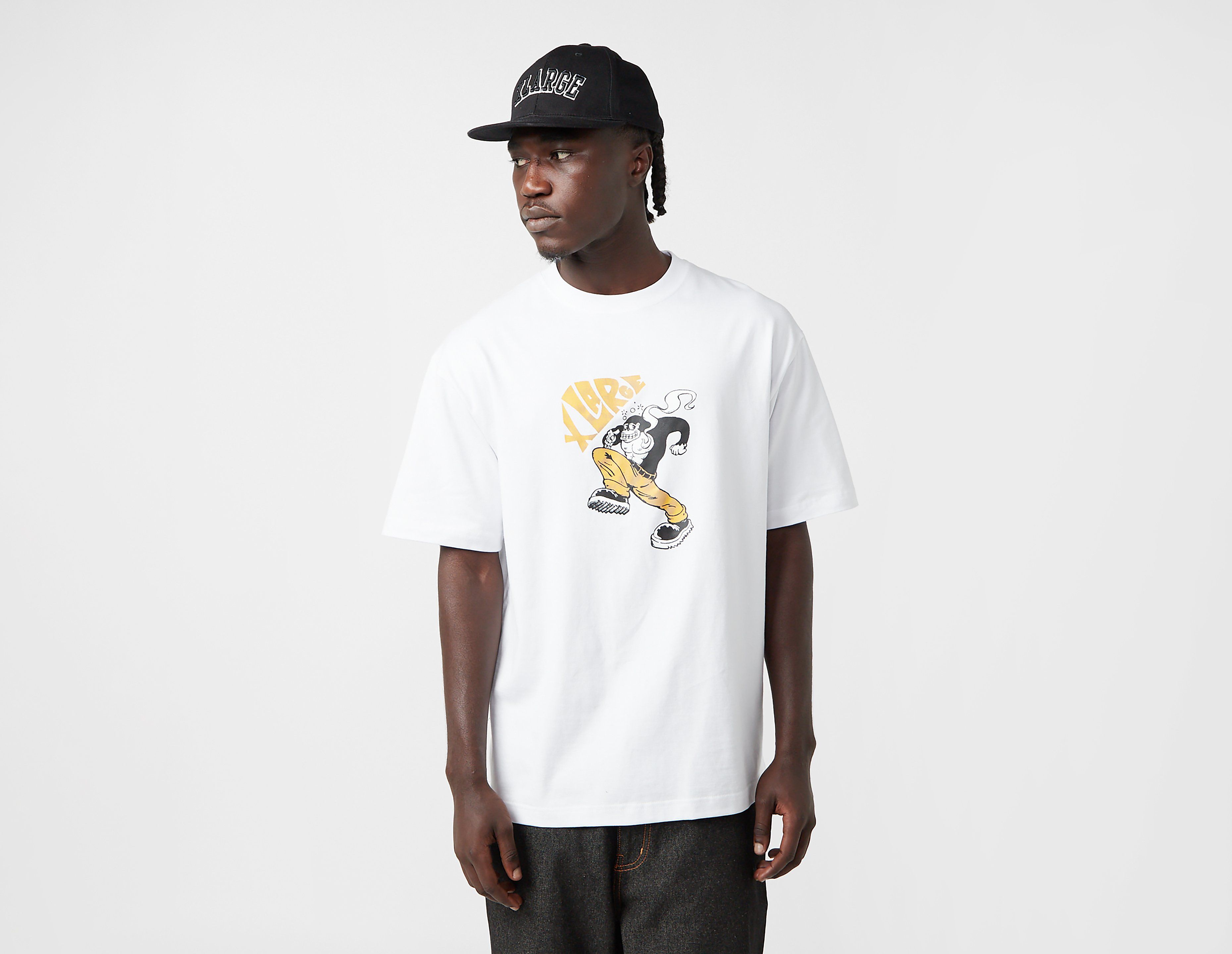 XLARGE Amos Gorilla T-Shirt, White