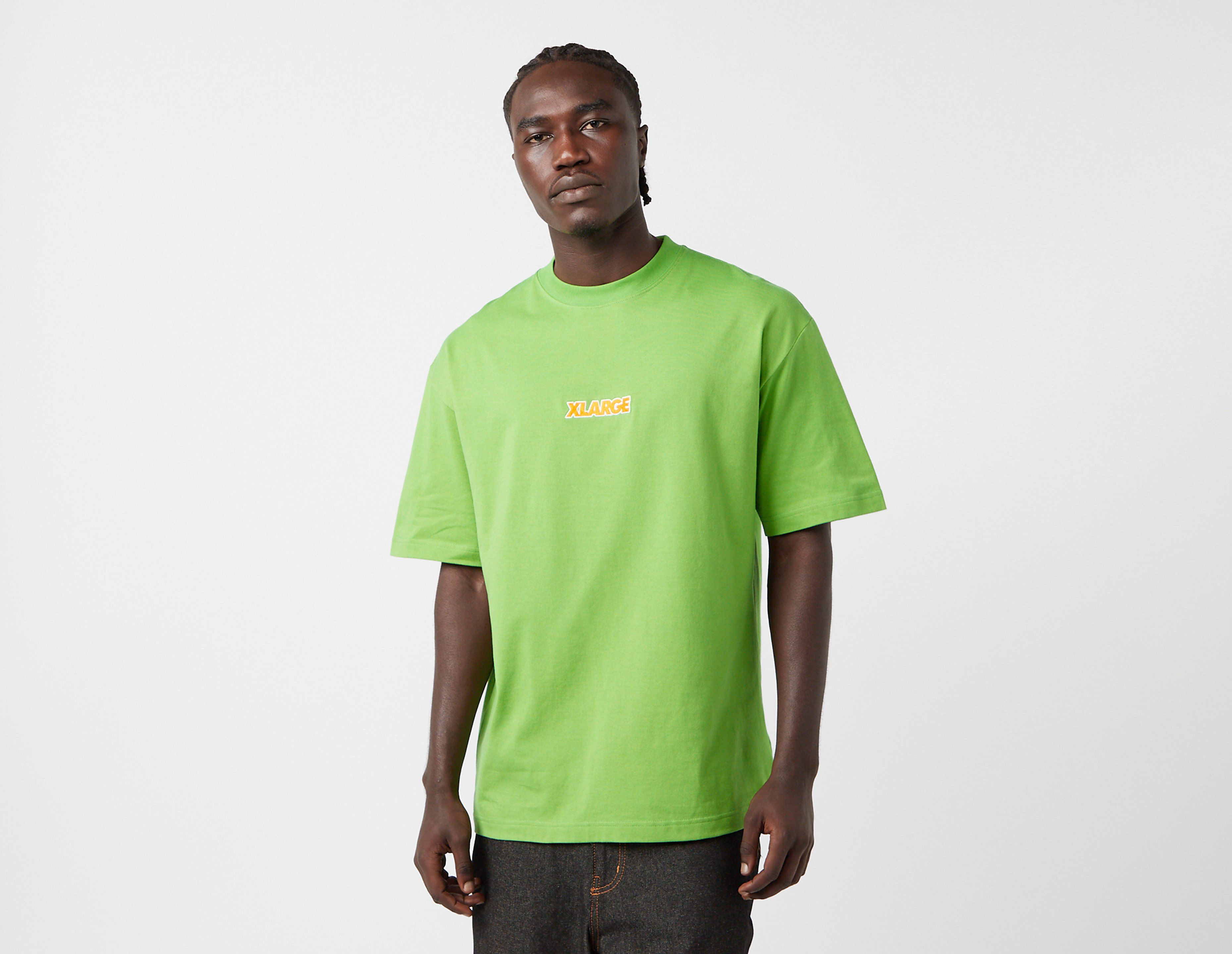 XLARGE Embroidered Standard Logo T-Shirt, Green