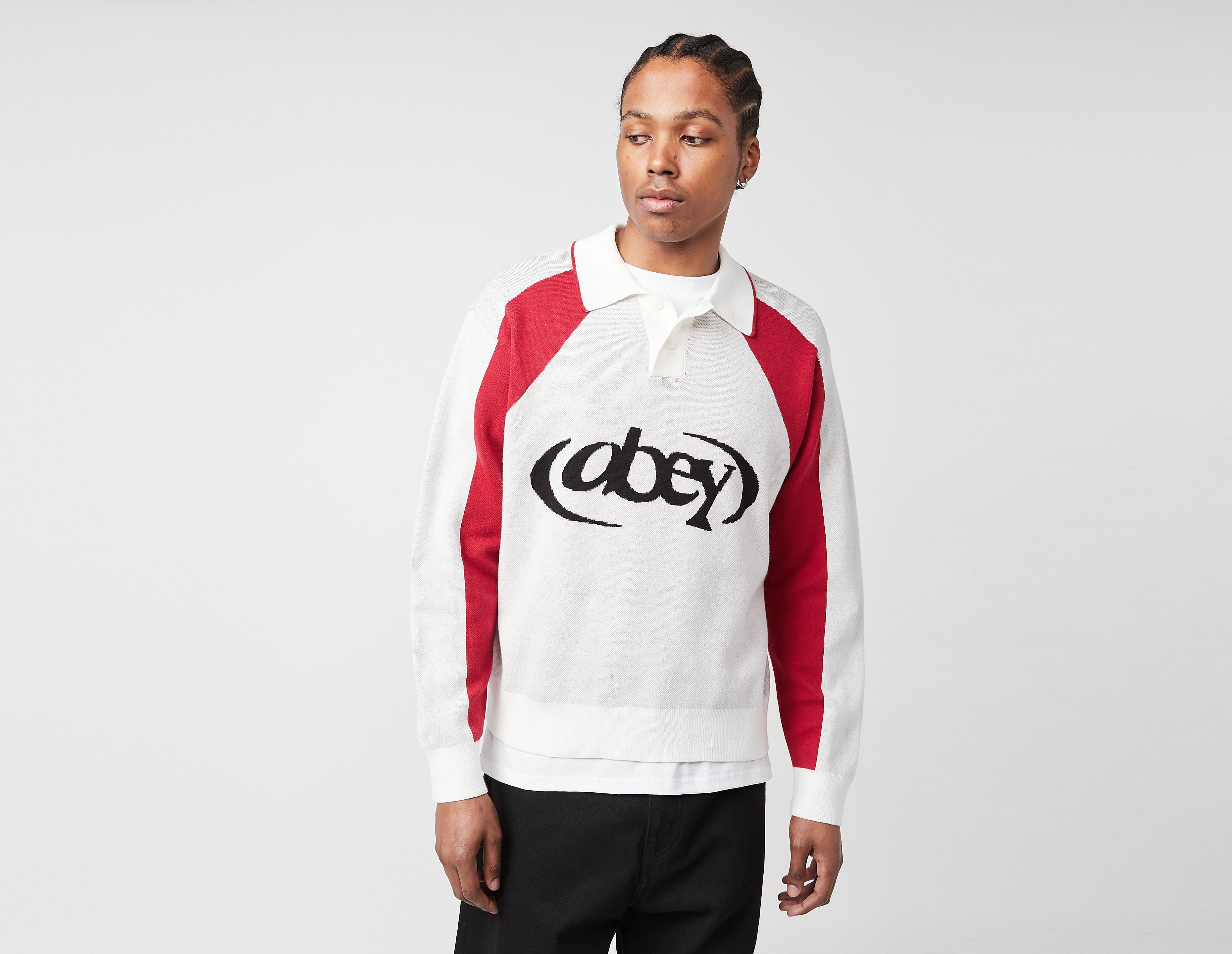 Obey Soccer Knit Polo Shirt