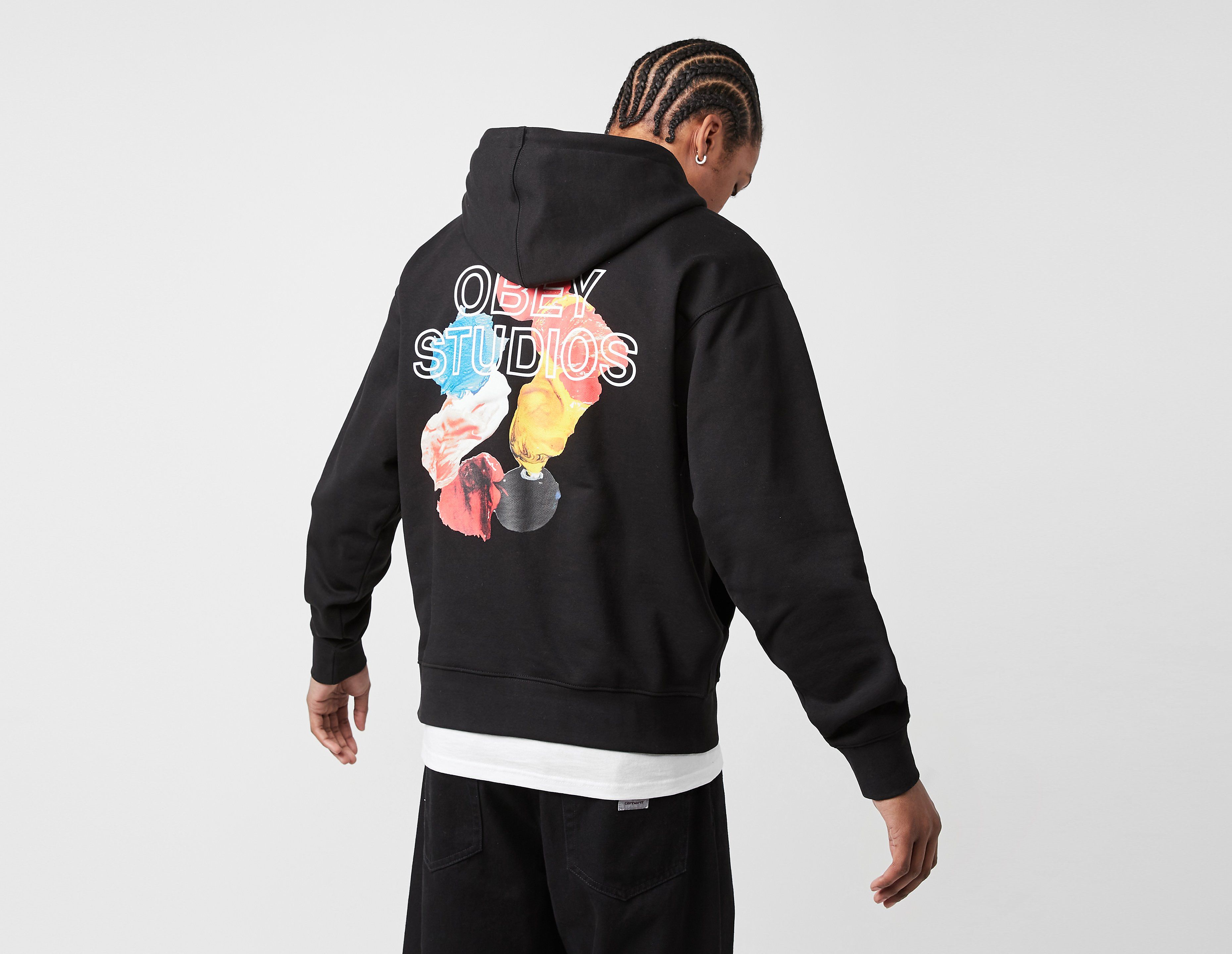 Obey Studios Palette Hoodie, Black