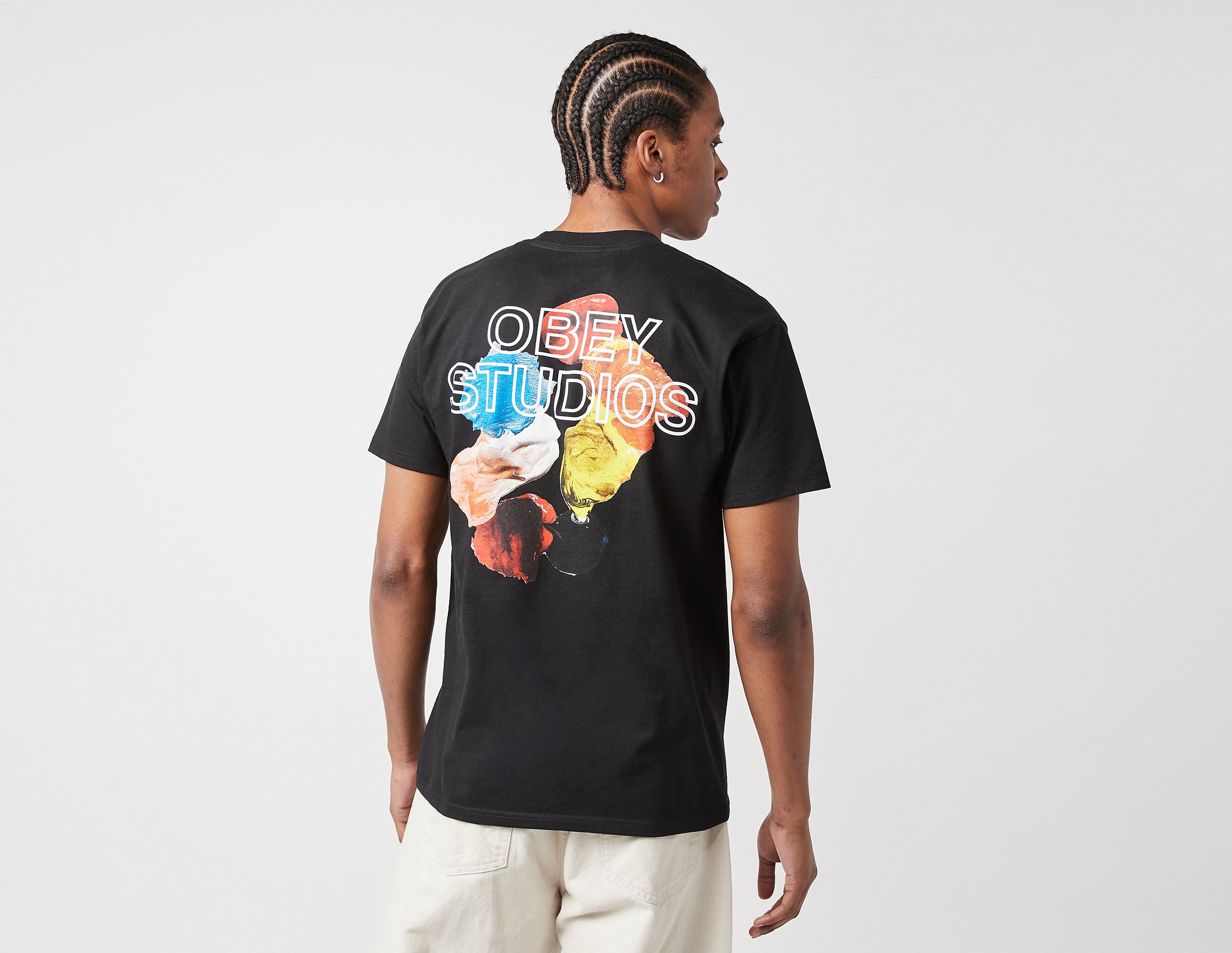 Obey Studios Palette T-Shirt, Black