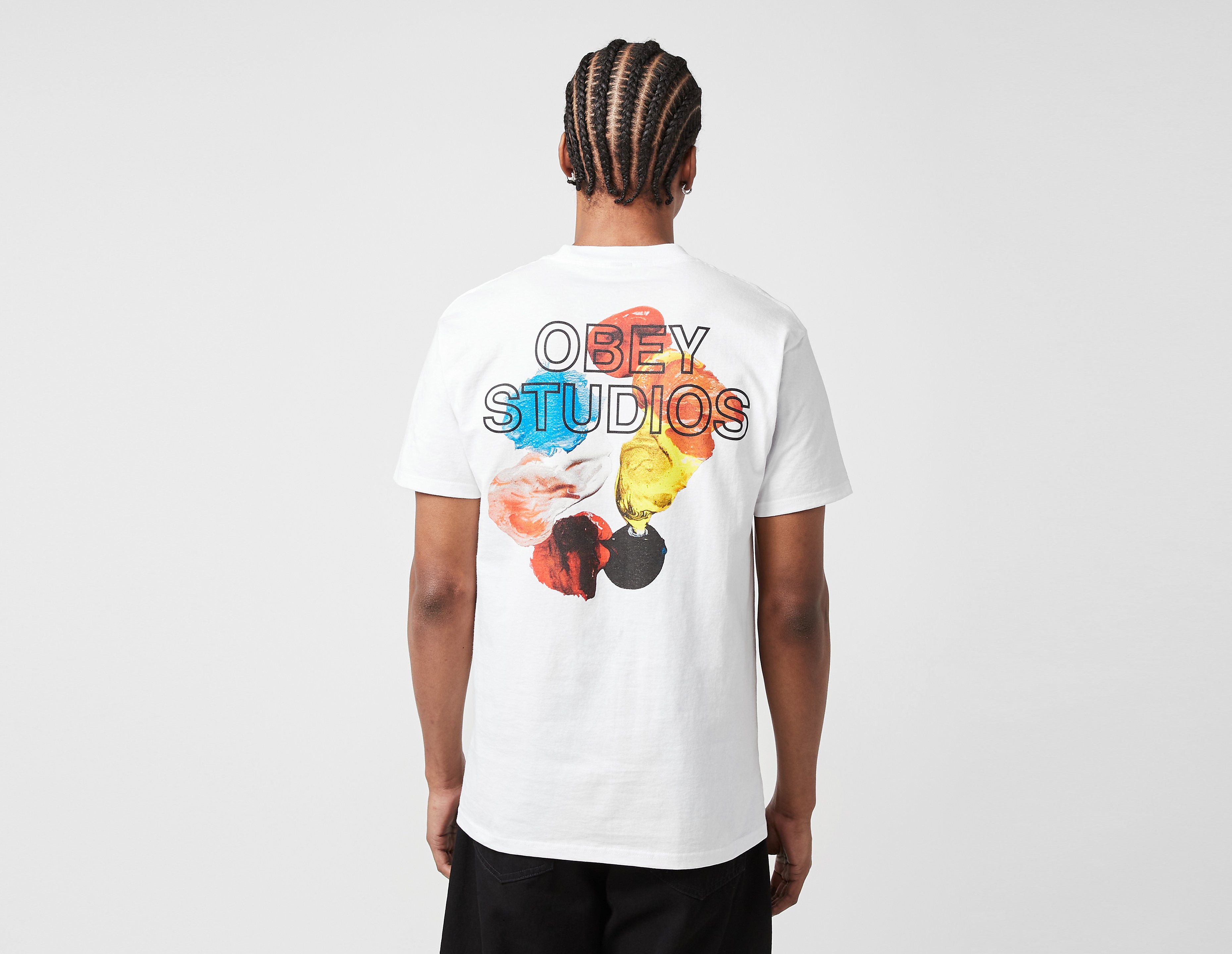 Obey Studios Palette T-Shirt, White