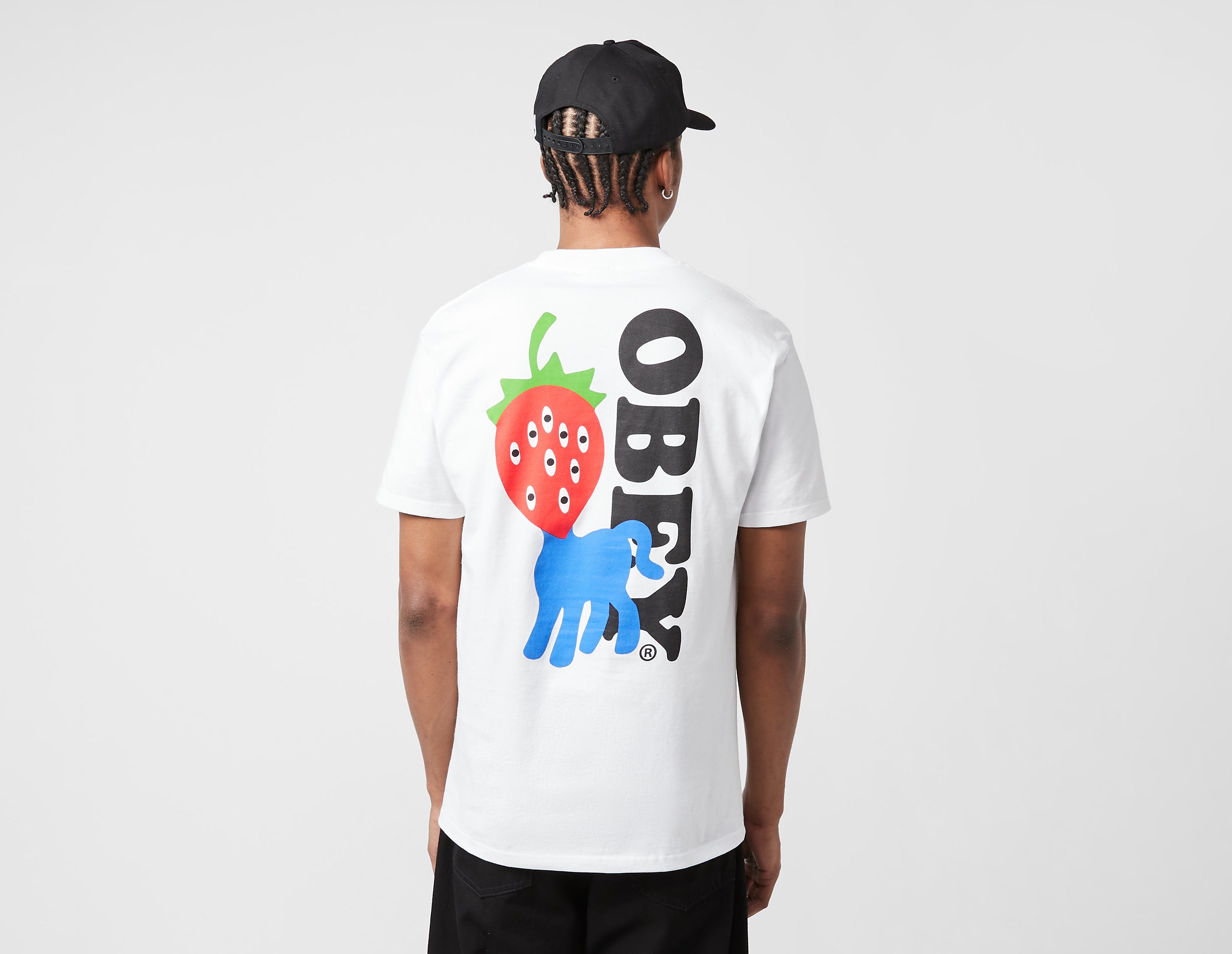 Obey Strawberry T-Shirt, White