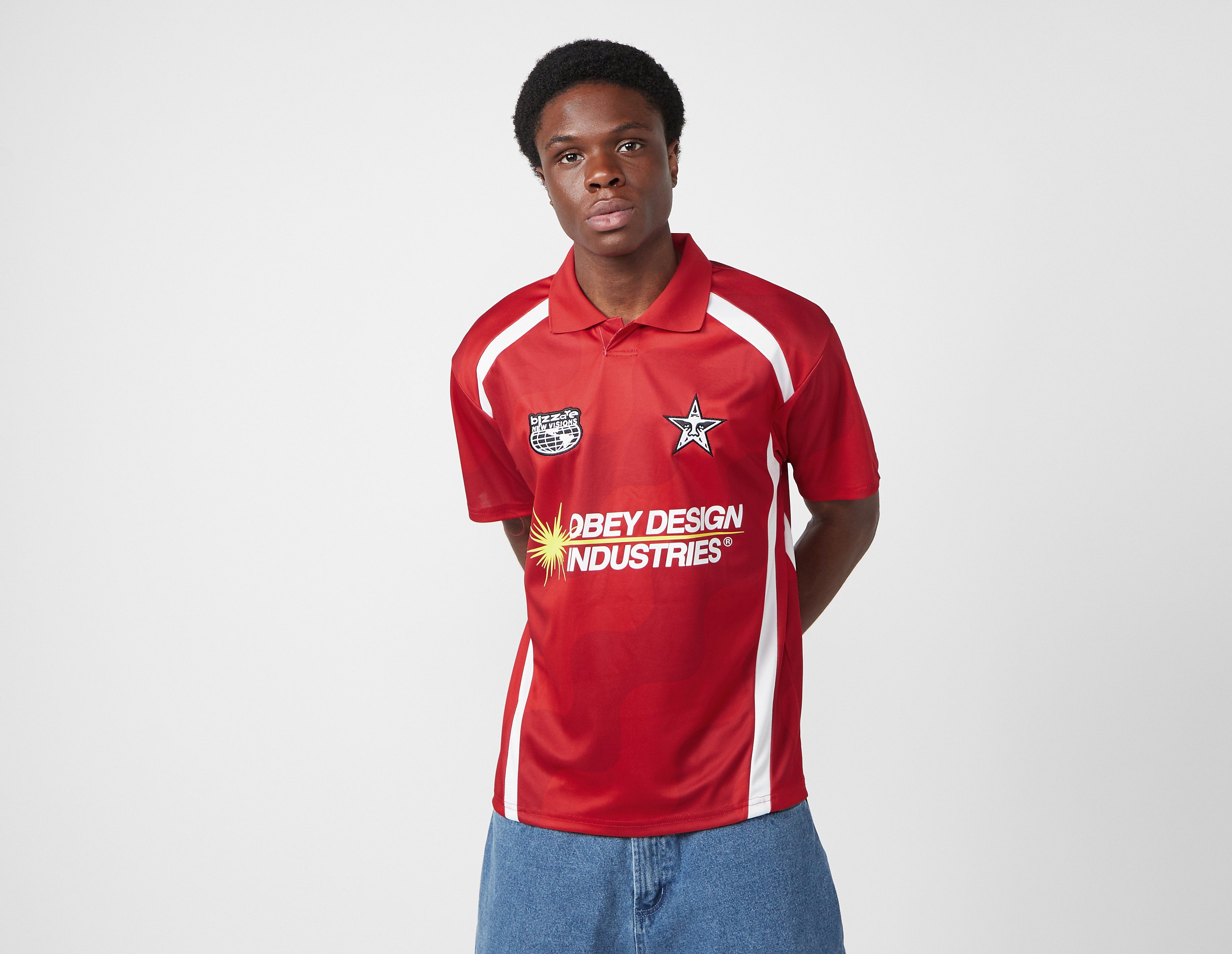 Obey Soccer Jersey, Red